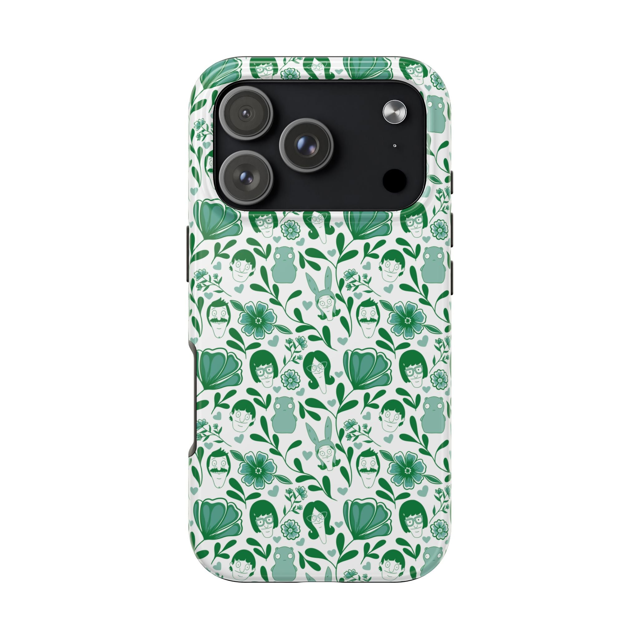 Belcher's Green Fine China Tough Phone Case (iPhone, Samsung) Not MagSafe!