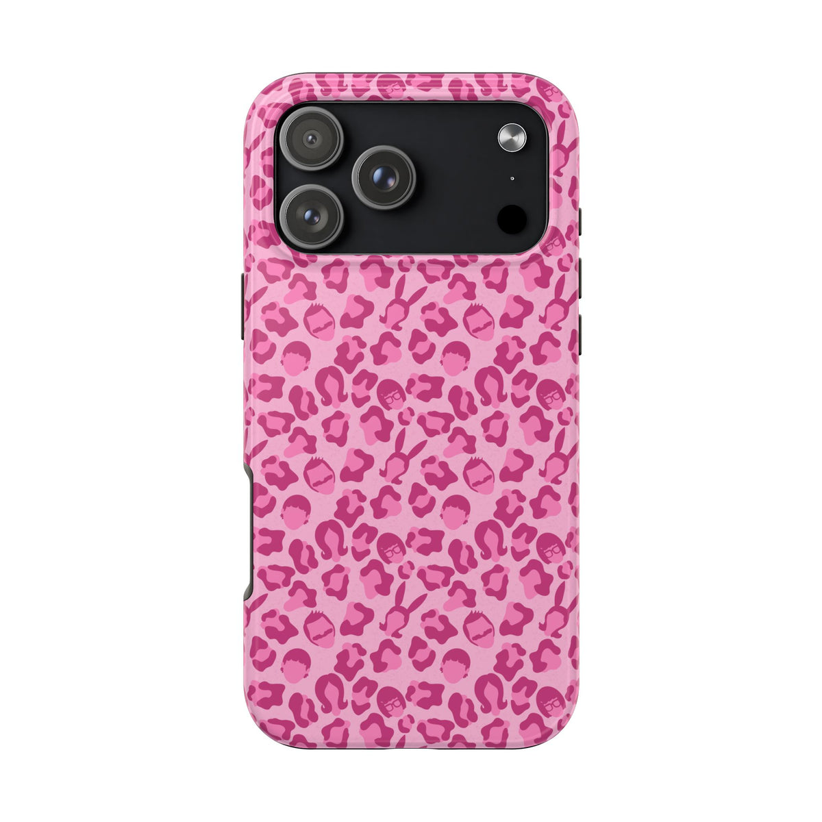 Pink Leopard Print Belchers Phone Case (iPhone, Samsung) Not MagSafe!