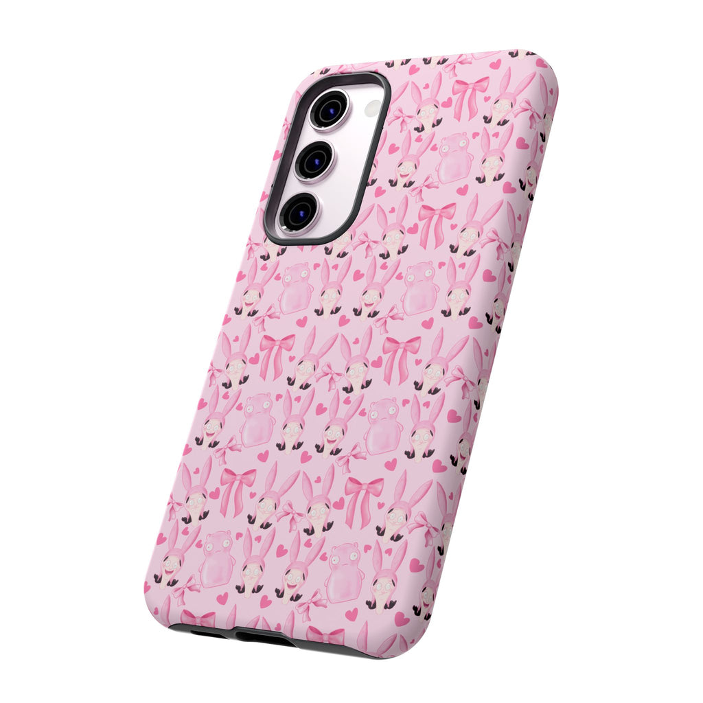 Bob's Burgers Inspired Coquette Louise Tough Case for iPhone, Google, and Samsung