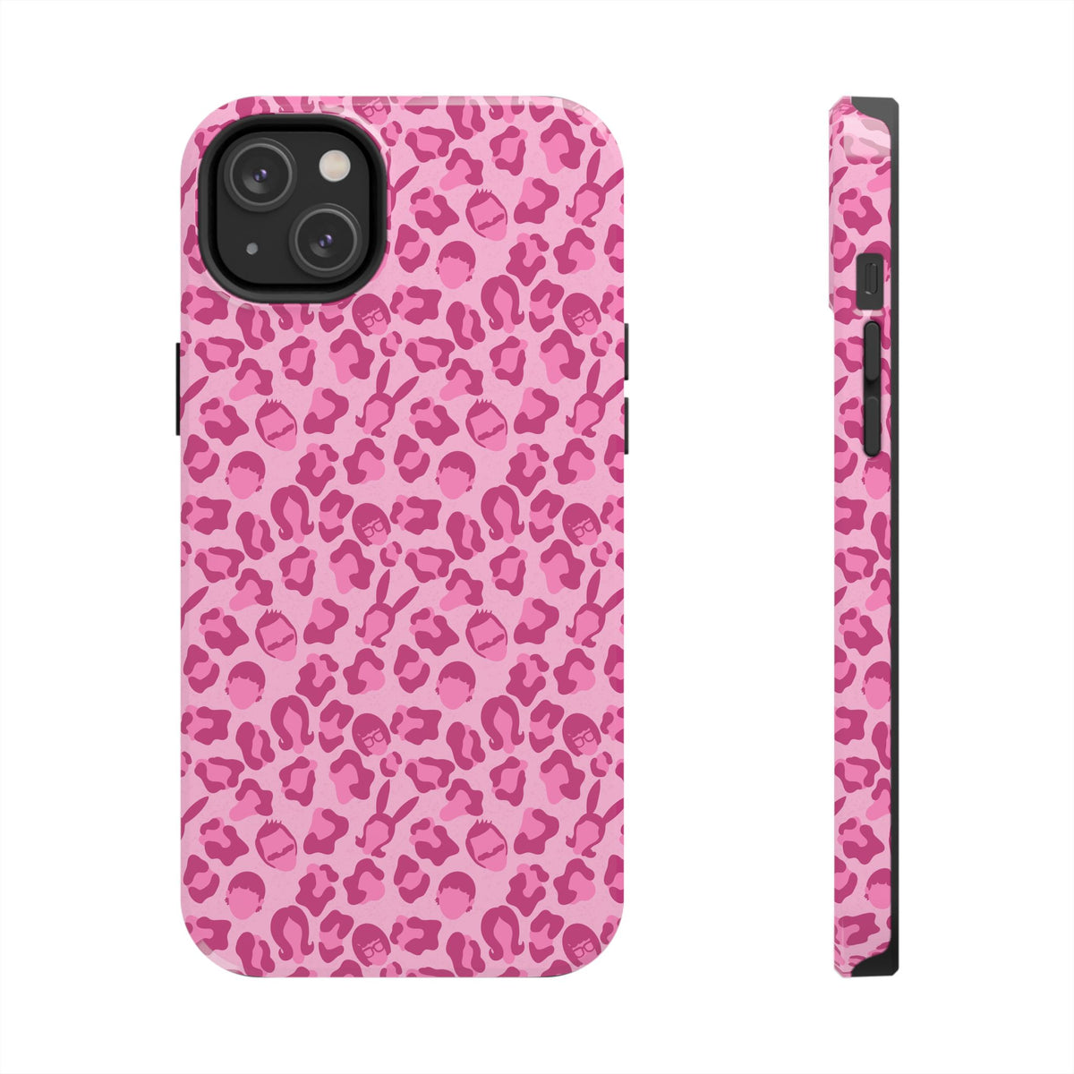 Pink Leopard Print Belchers Phone Case (iPhone, Samsung) Not MagSafe!