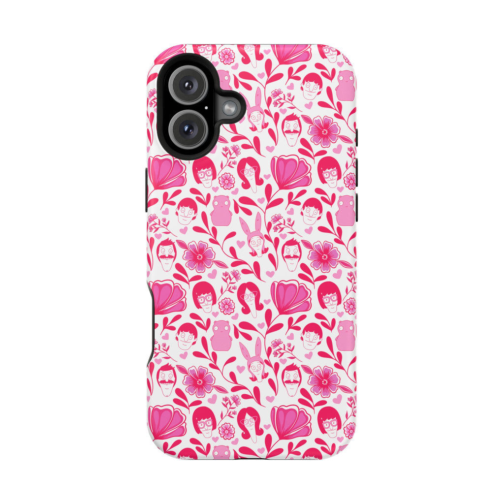 Belcher's Fine China iPhone Case V1 Pink – Magnetic Impact-Resistant