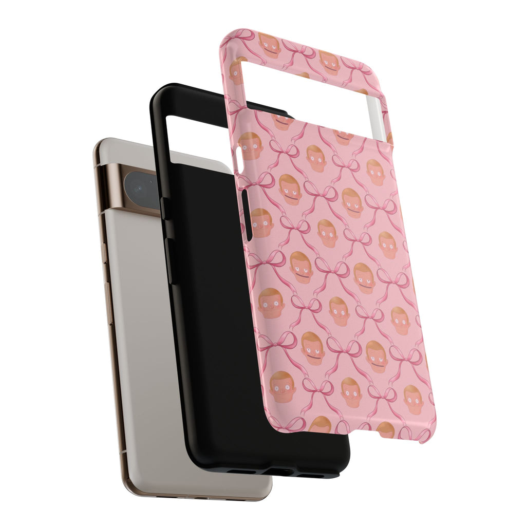 Bob's Burgers Inspired Regular Size Rudy Pink Coquette Tough Case for iPhone, Google, and Samsung