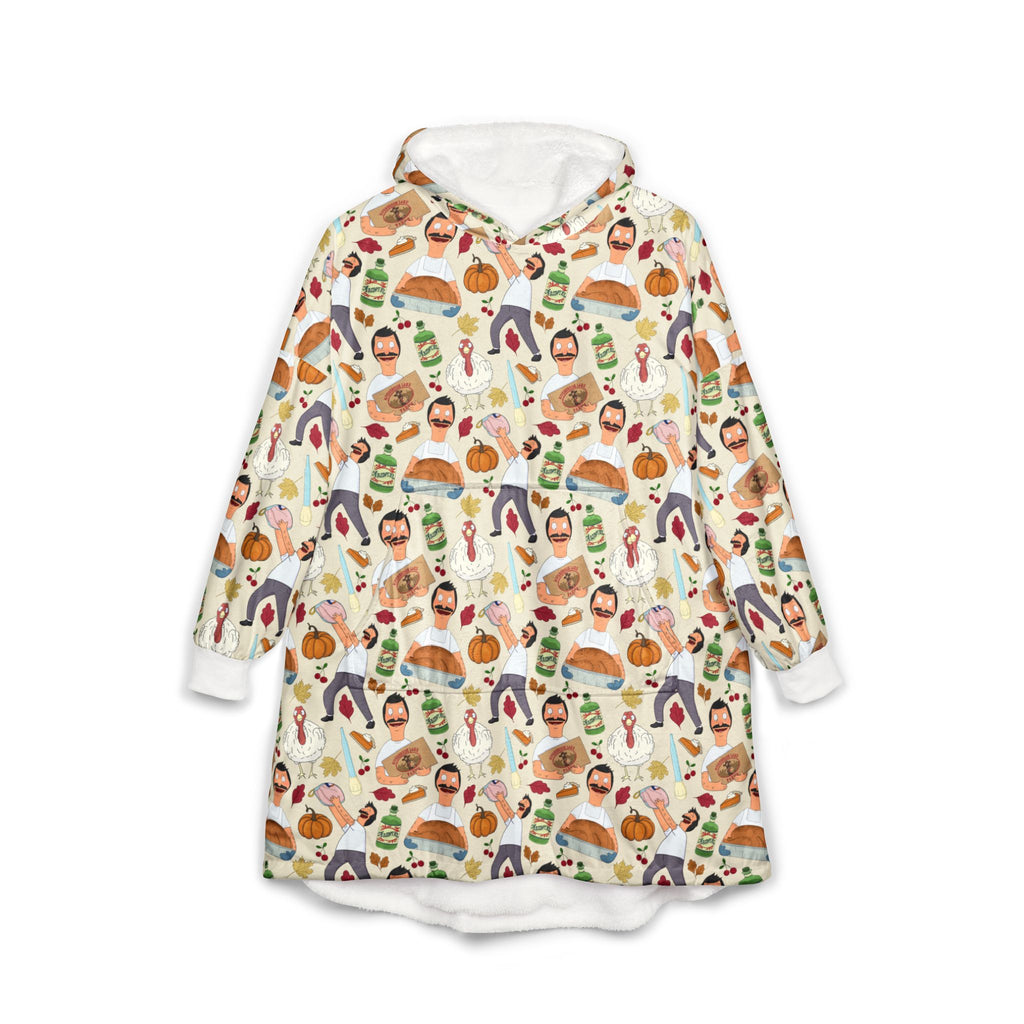 Thanksgiving Bob Hooded Blanket
