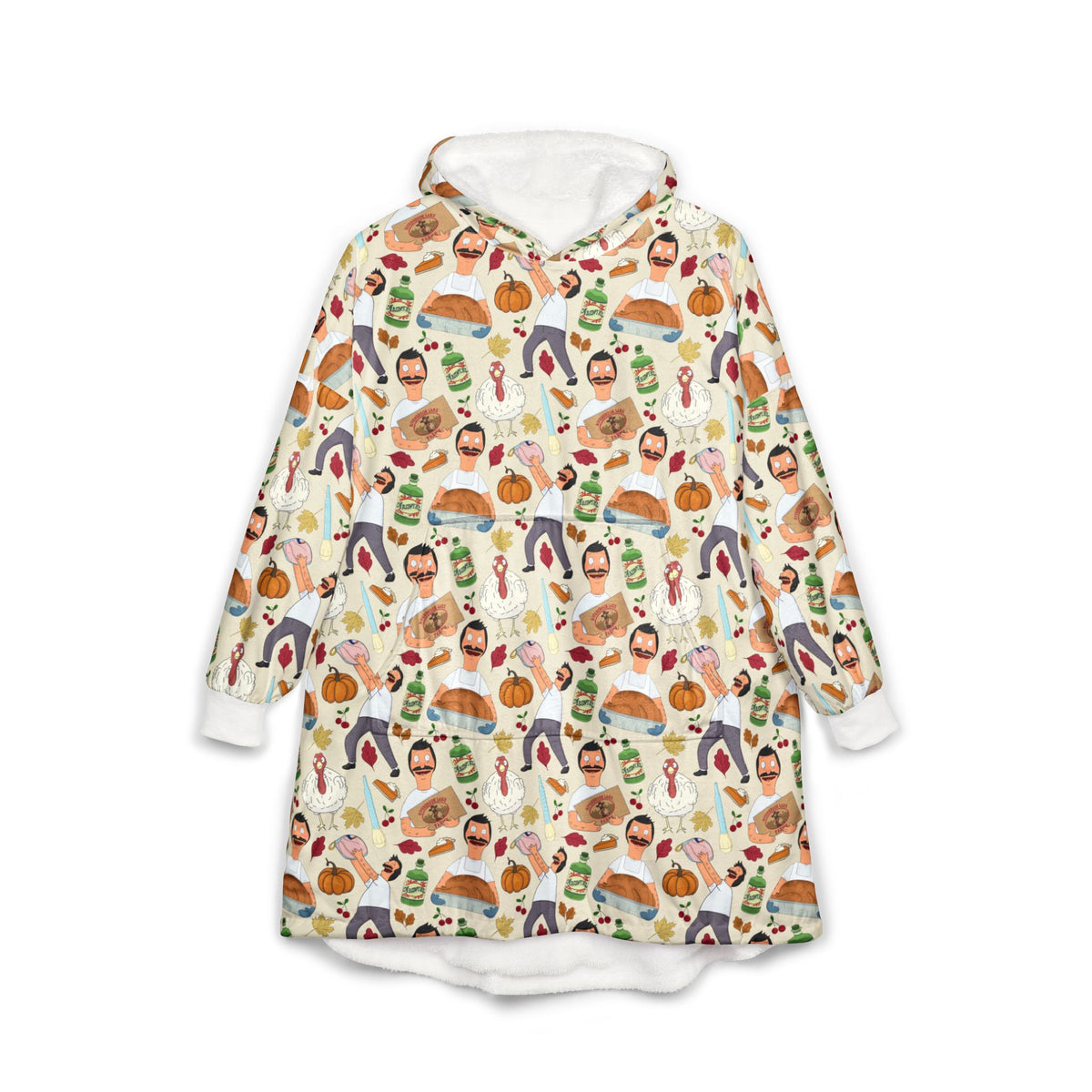 Thanksgiving Bob Hooded Blanket