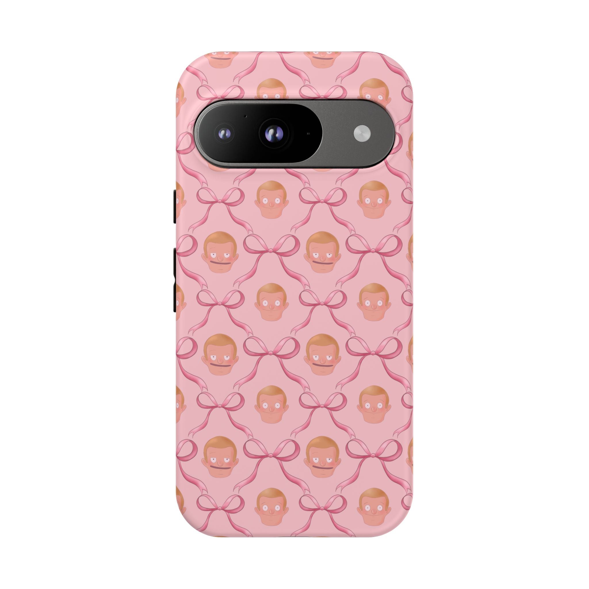 Bob's Burgers Inspired Regular Size Rudy Pink Coquette Tough Case for iPhone, Google, and Samsung