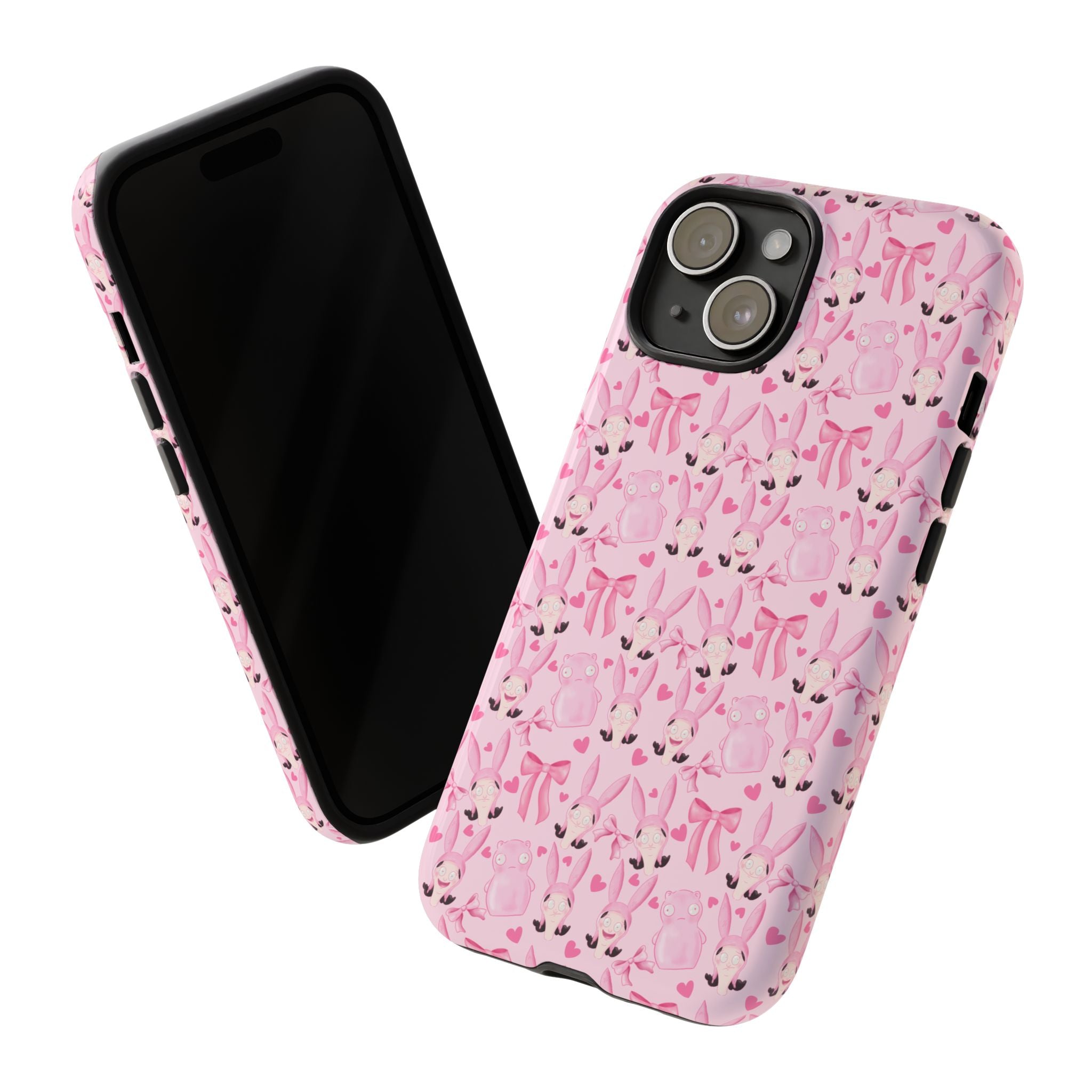 Bob's Burgers Inspired Coquette Louise Tough Case for iPhone, Google, and Samsung