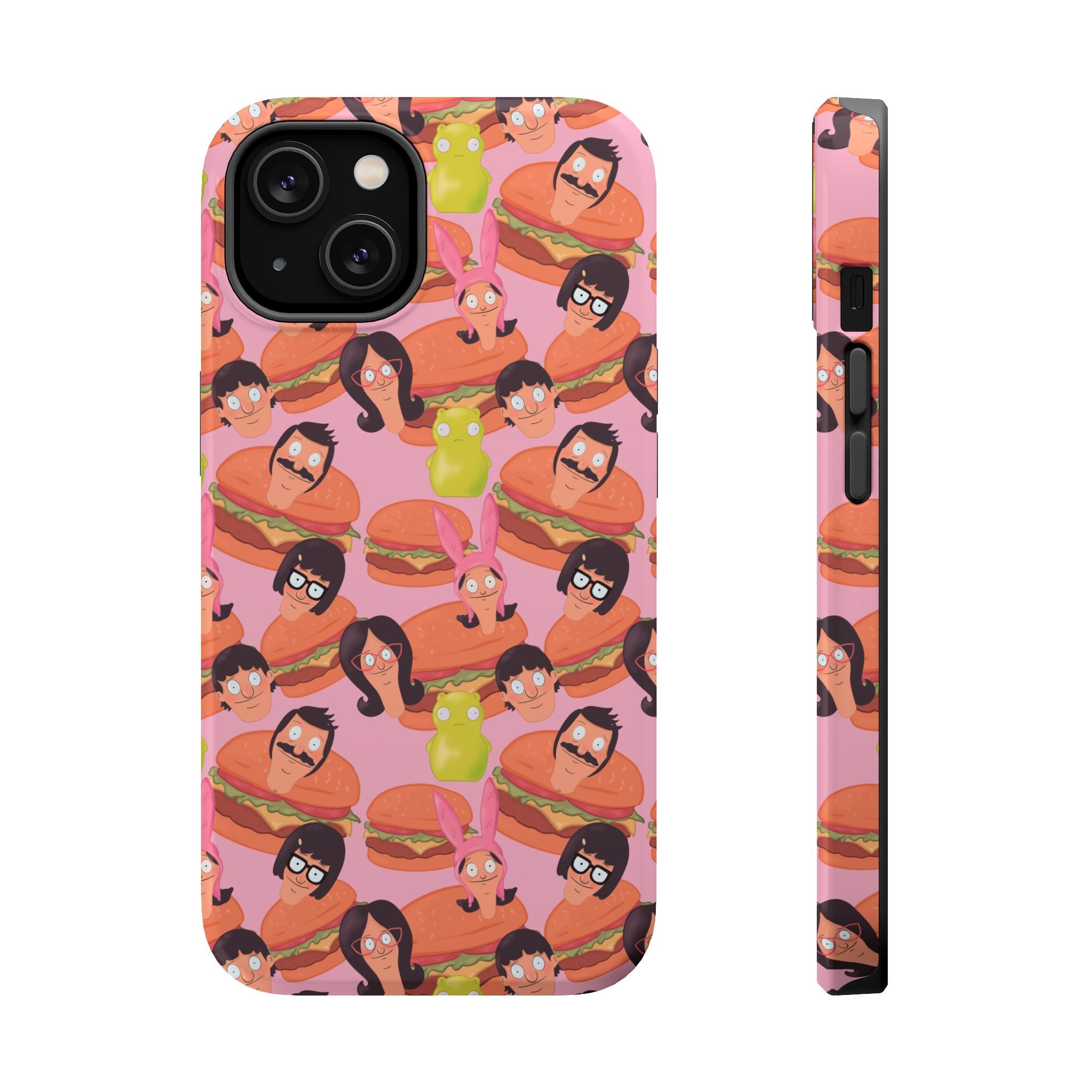 Belcher's Burger Time - Pink Magnetic Impact-Resistant iPhone Case