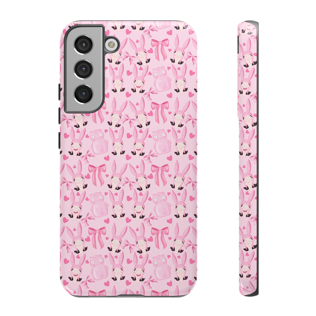 Bob's Burgers Inspired Coquette Louise Tough Case for iPhone, Google, and Samsung