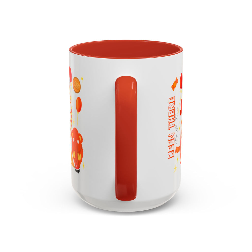 Wonder Wharf Accent Coffee Mug (11, 15oz) (RED VERSION)