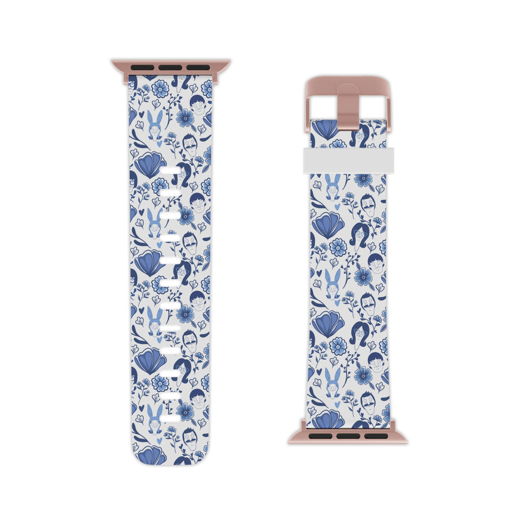 Bobs Burgers Inspired Floral Apple Watch Band