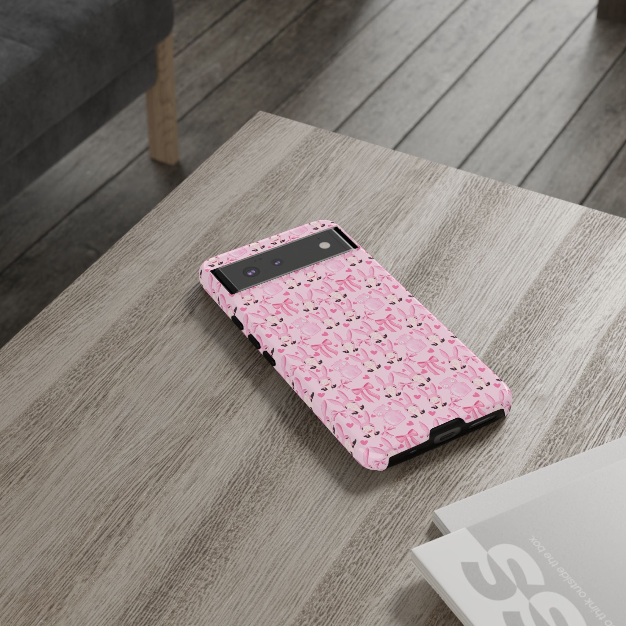 Bob's Burgers Inspired Coquette Louise Tough Case for iPhone, Google, and Samsung