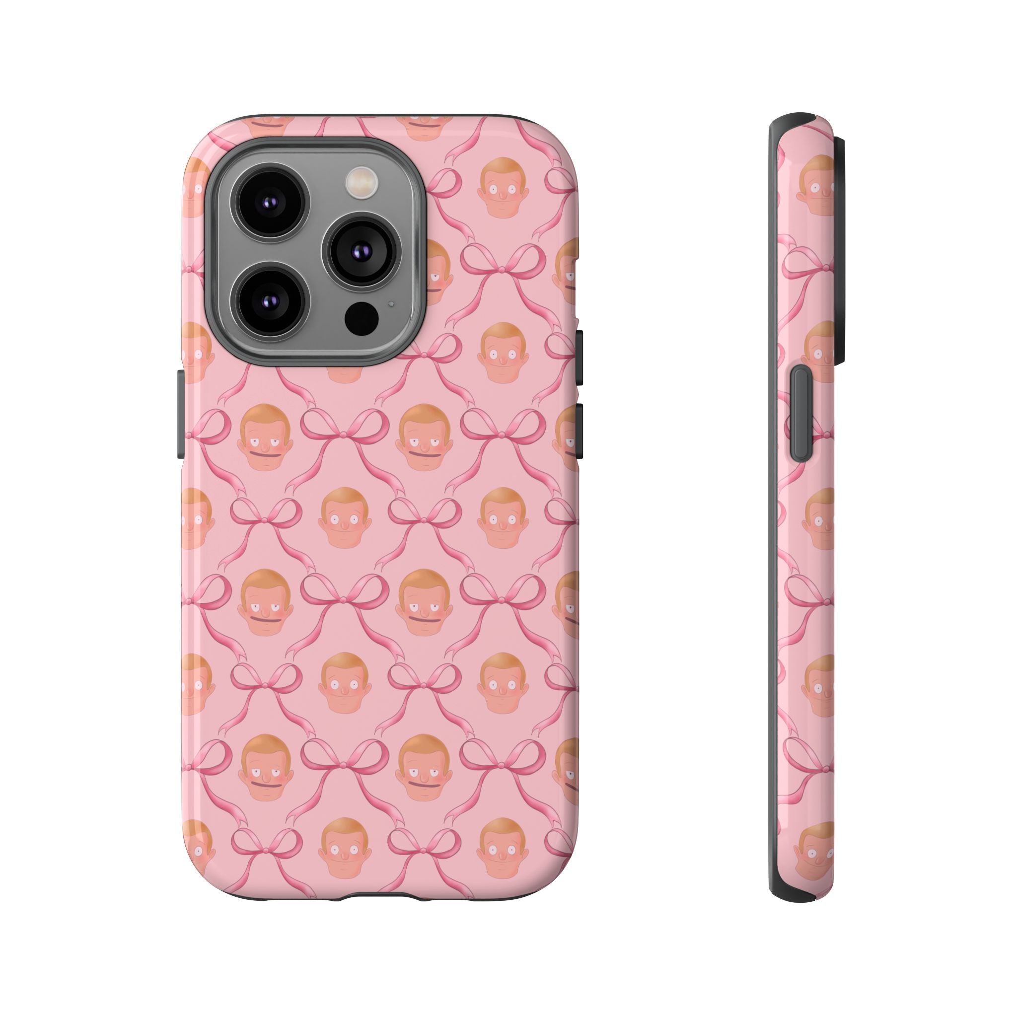 Bob's Burgers Inspired Regular Size Rudy Pink Coquette Tough Case for iPhone, Google, and Samsung
