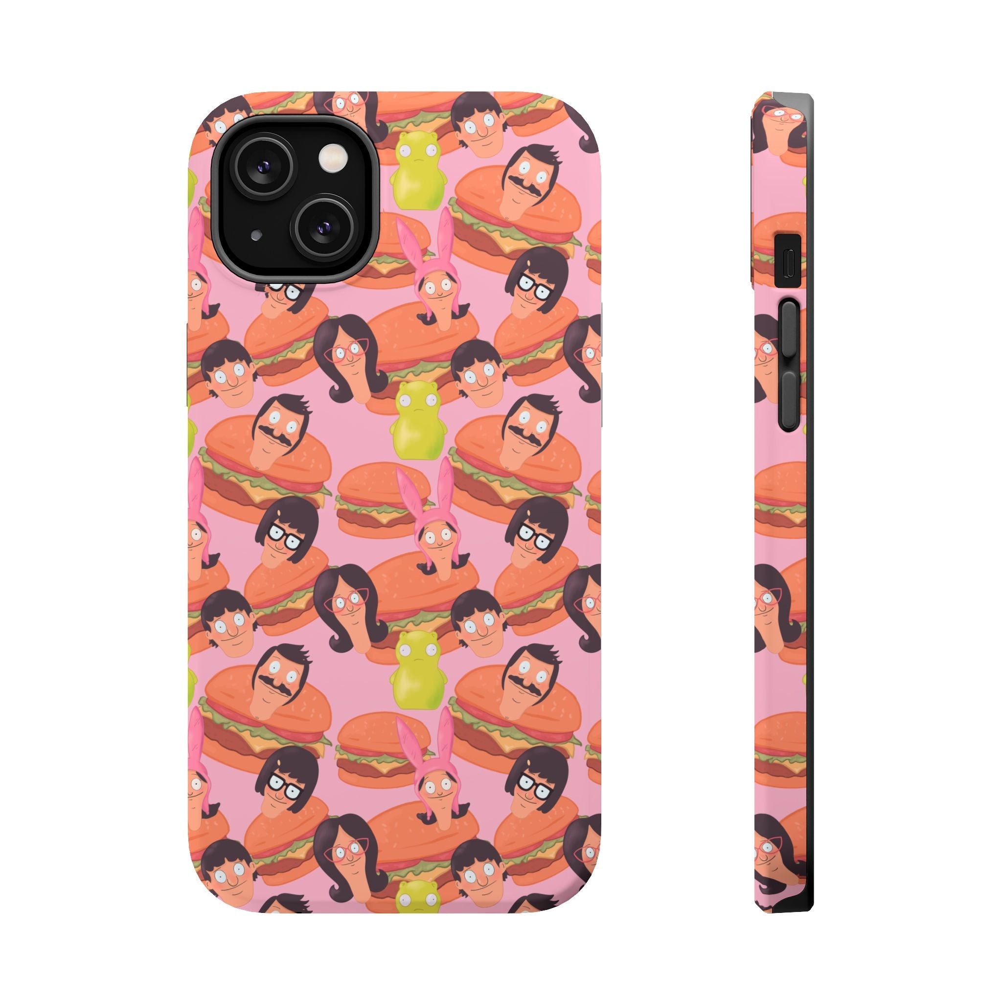 Belcher's Burger Time - Pink Magnetic Impact-Resistant iPhone Case
