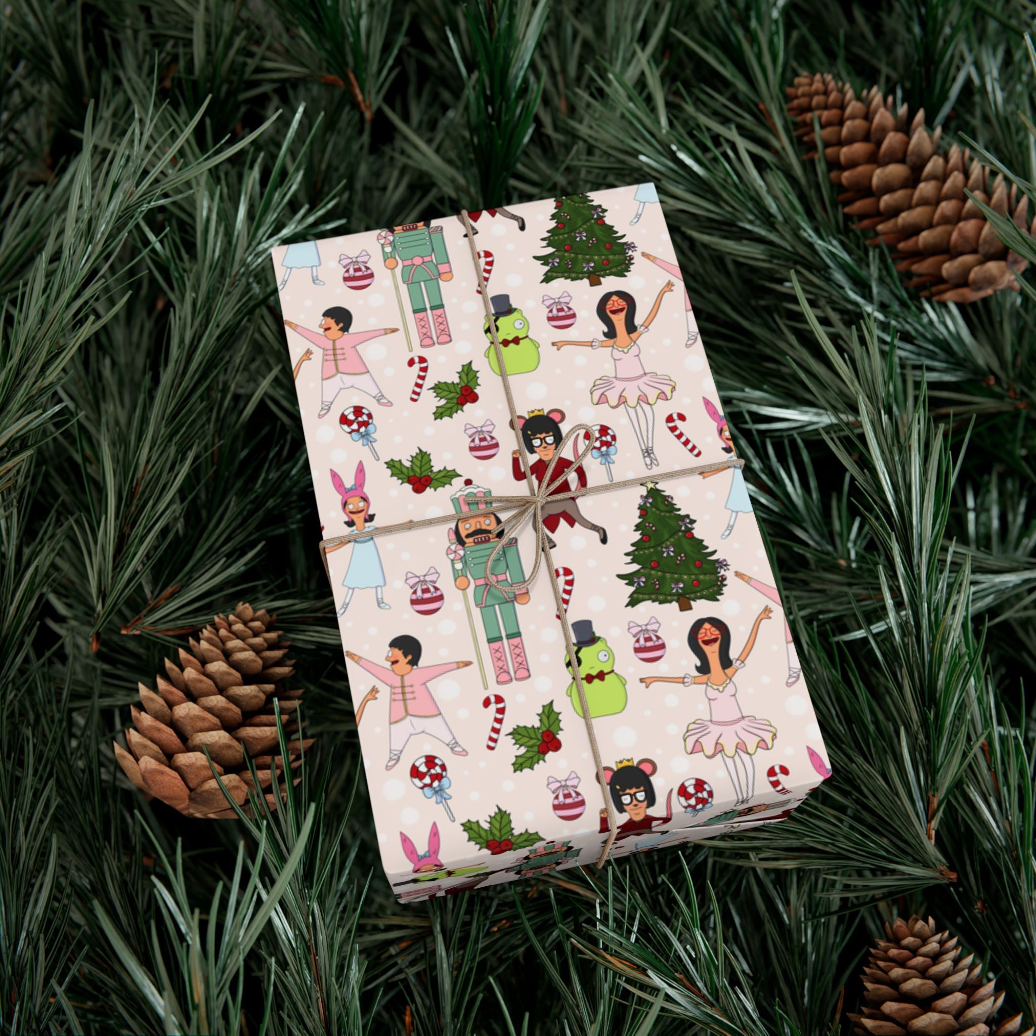 The Nutcracker Belchers Holiday Gift Wrap