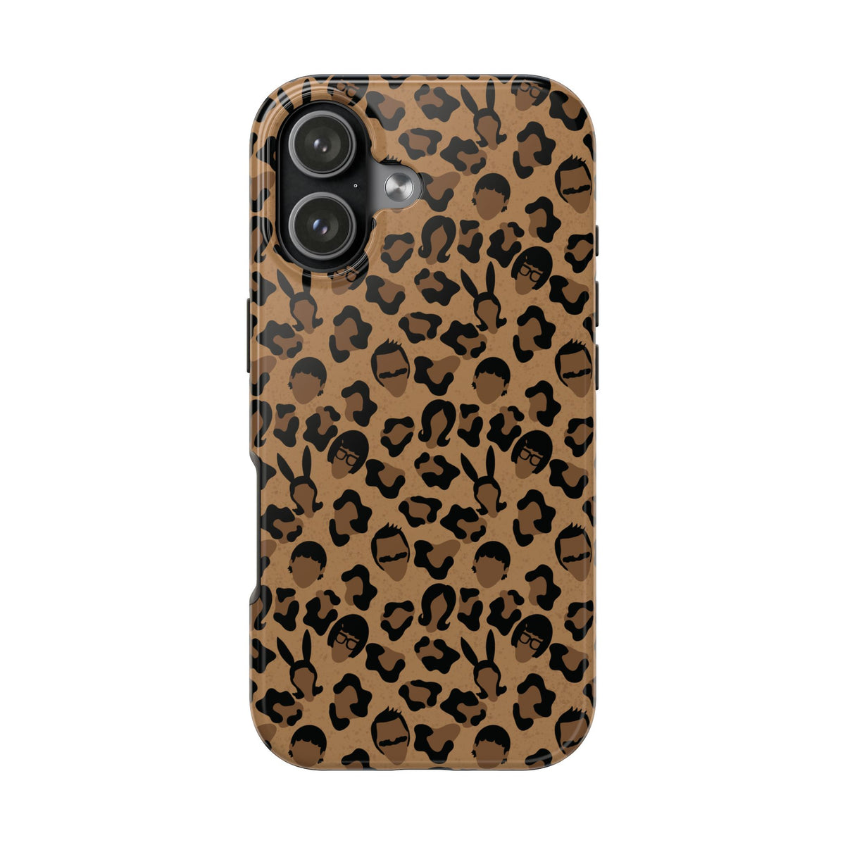 Leopard Print Belchers Phone Case (iPhone, Samsung) Not MagSafe!