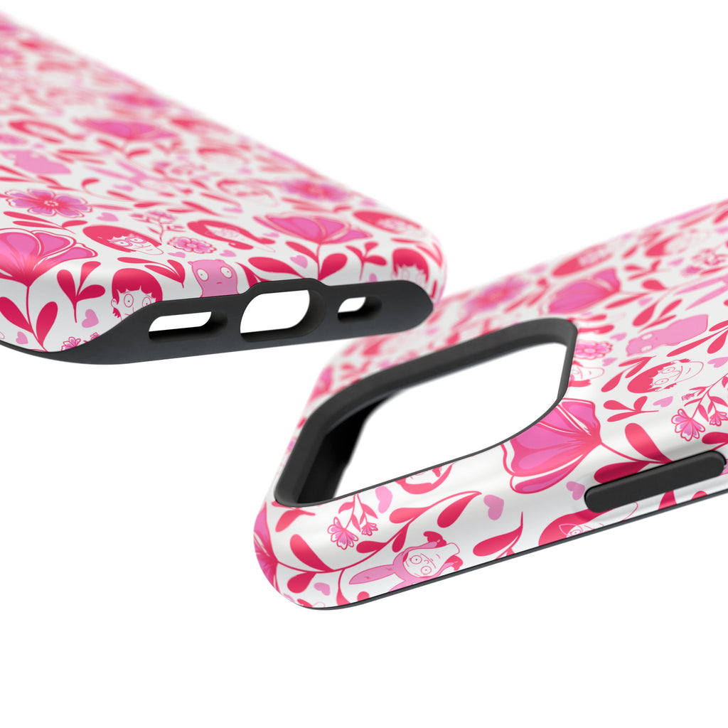 Belcher's Fine China iPhone Case V1 Pink – Magnetic Impact-Resistant