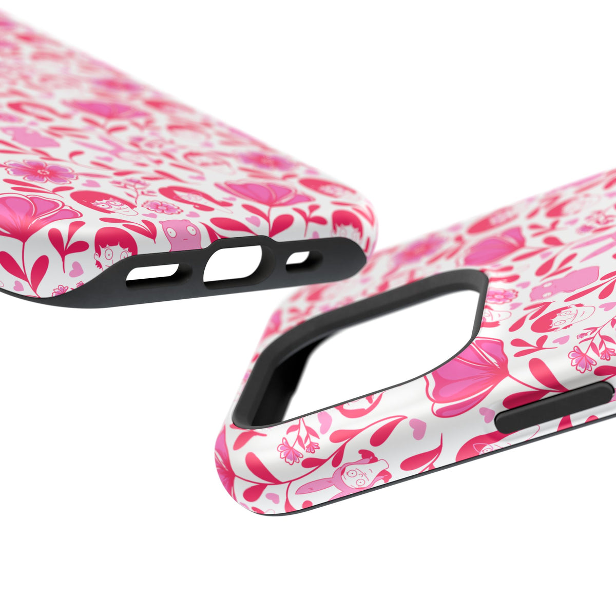 Belcher's Fine China iPhone Case V1 Pink – Magnetic Impact-Resistant