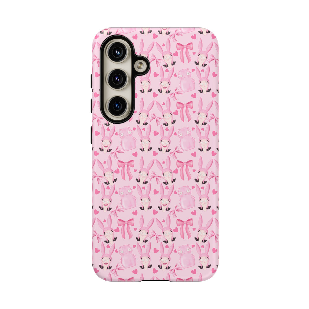 Bob's Burgers Inspired Coquette Louise Tough Case for iPhone, Google, and Samsung