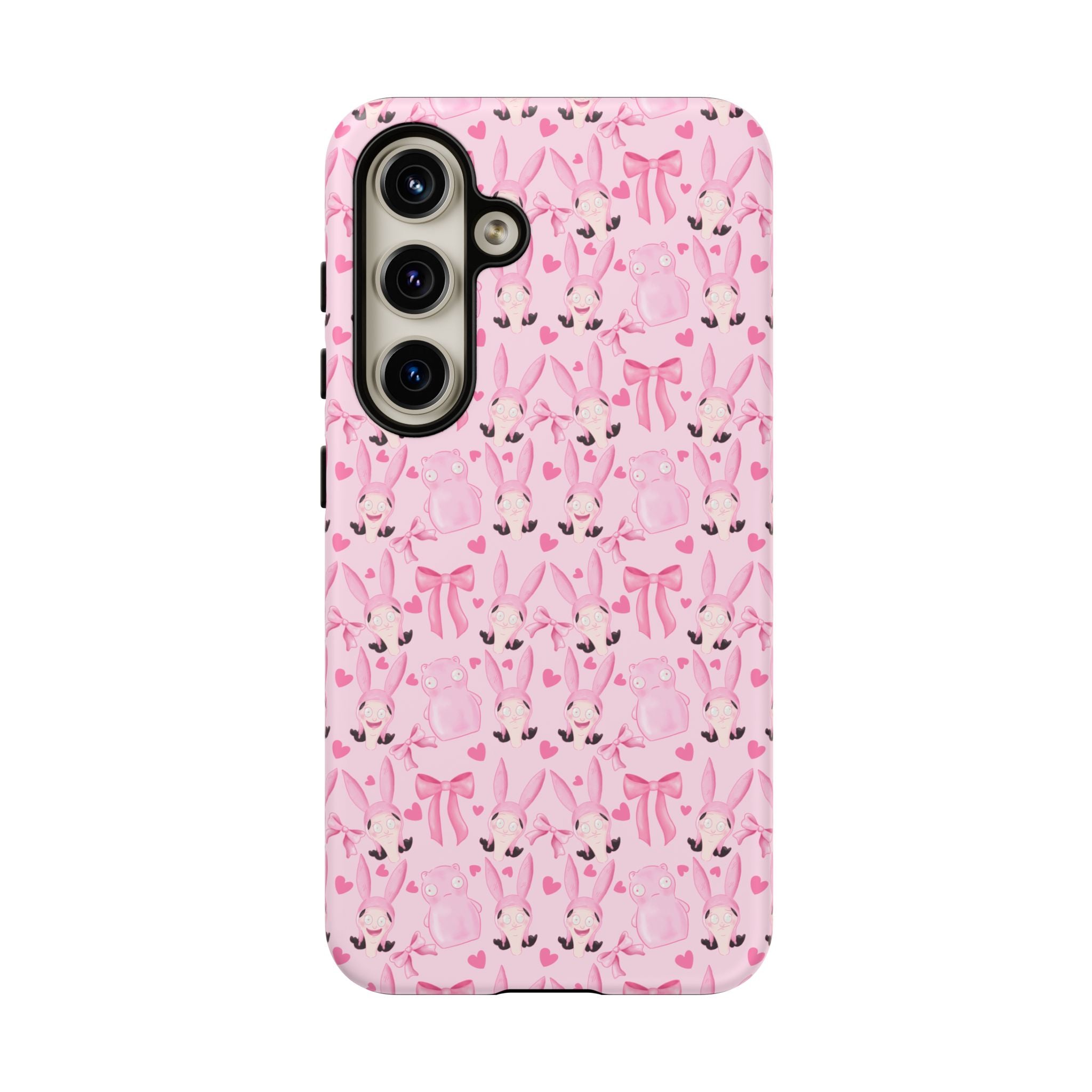 Bob's Burgers Inspired Coquette Louise Tough Case for iPhone, Google, and Samsung
