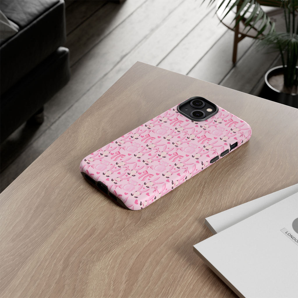 Bob's Burgers Inspired Coquette Louise Tough Case for iPhone, Google, and Samsung