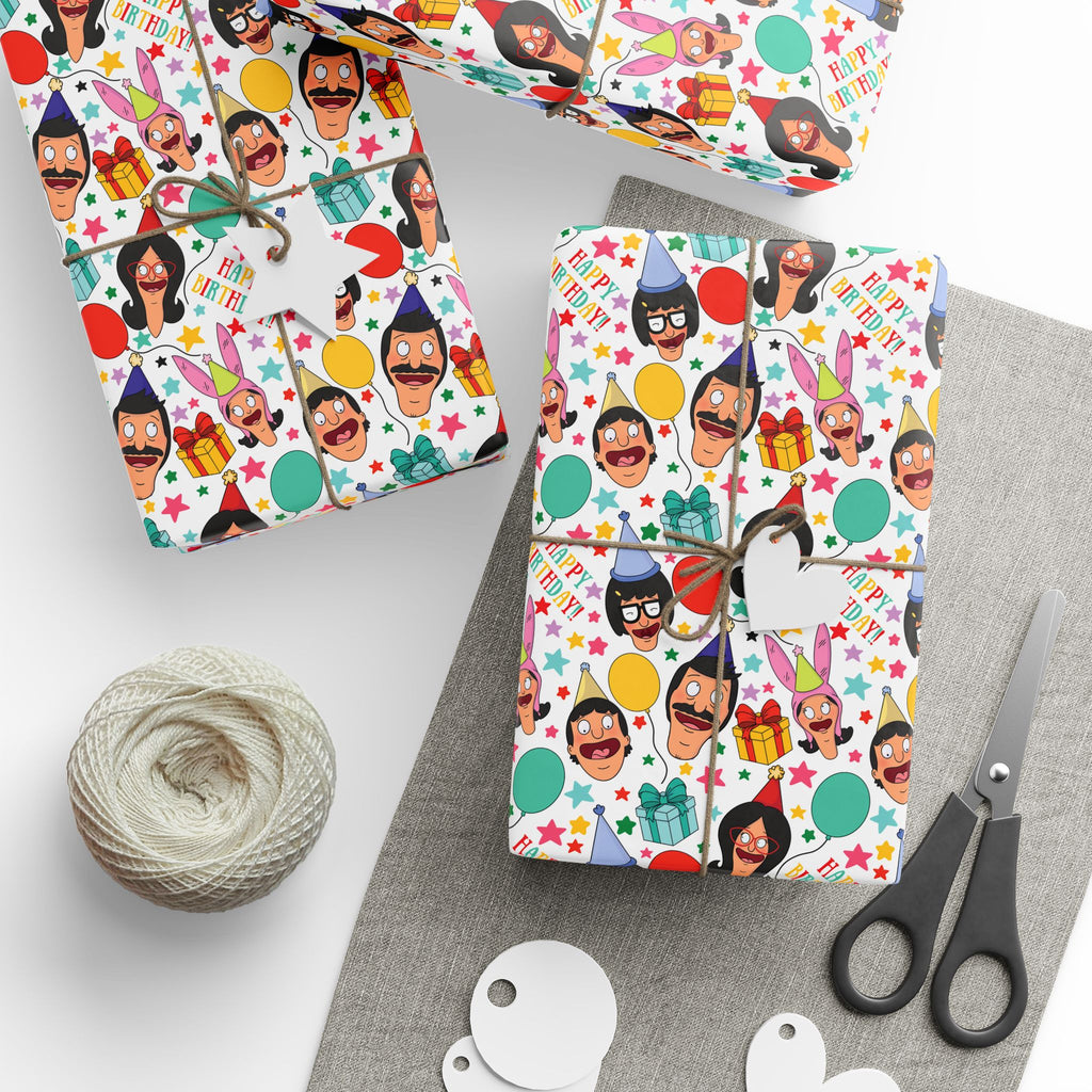 The Belcher's Birthday Gift Wrap