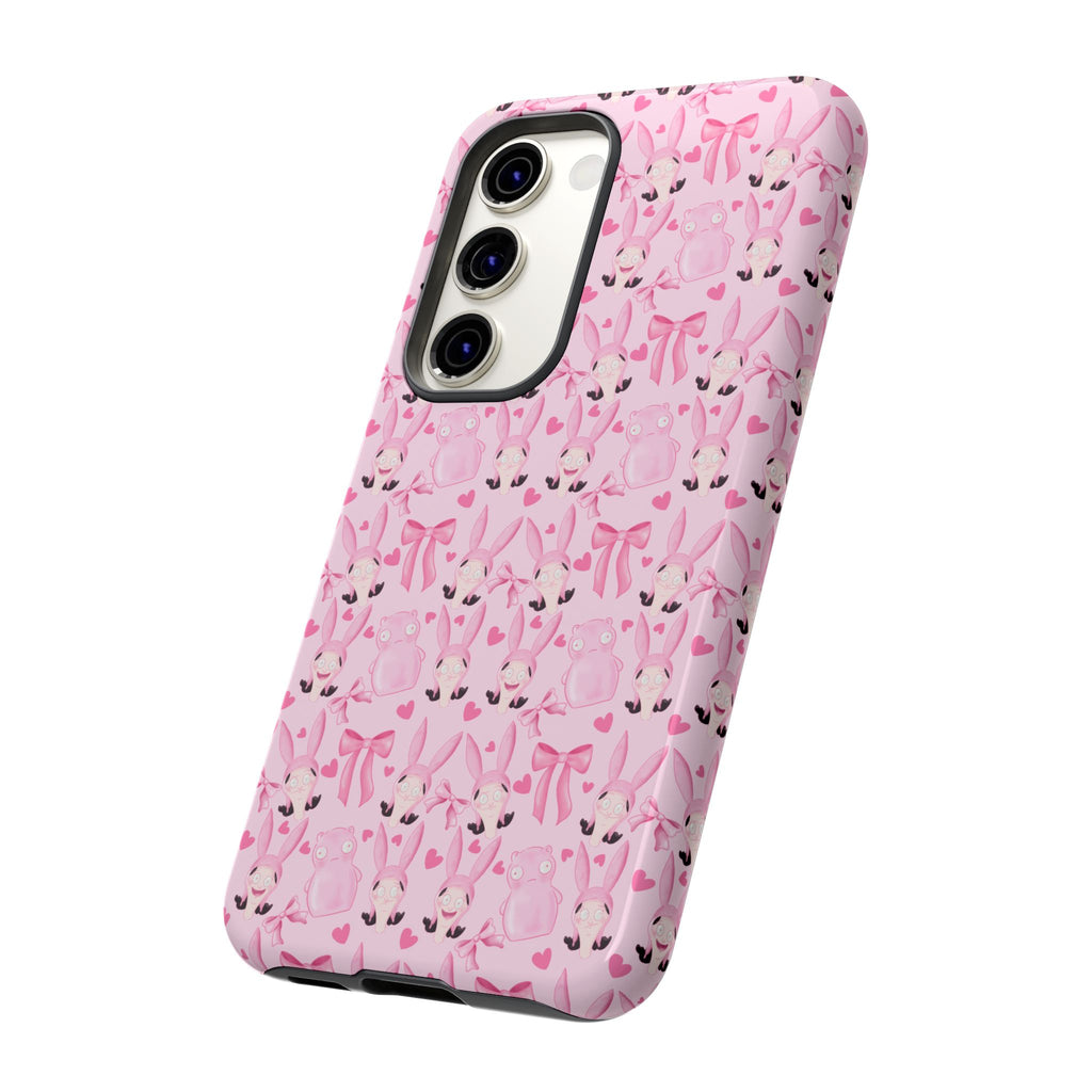 Bob's Burgers Inspired Coquette Louise Tough Case for iPhone, Google, and Samsung