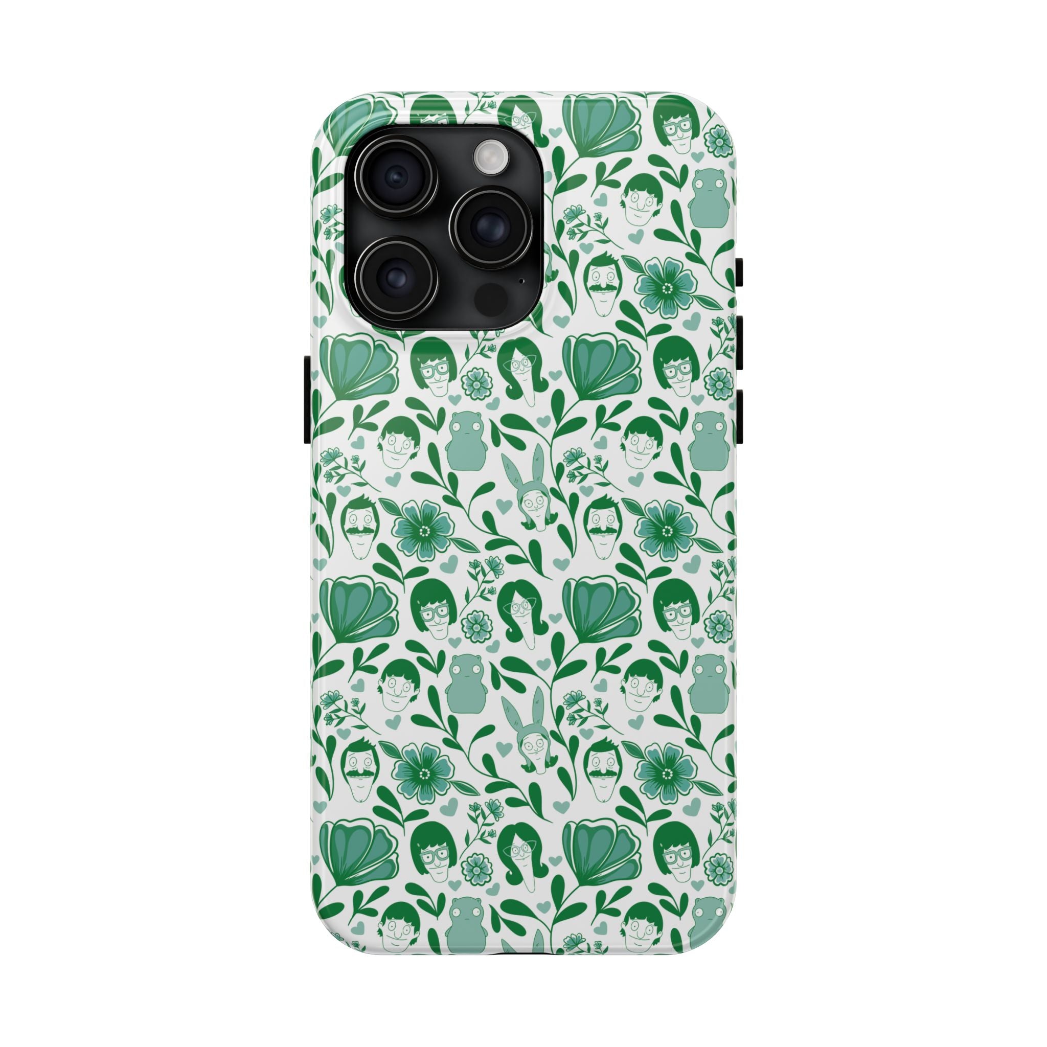 Belcher's Green Fine China Tough Phone Case (iPhone, Samsung) Not MagSafe!