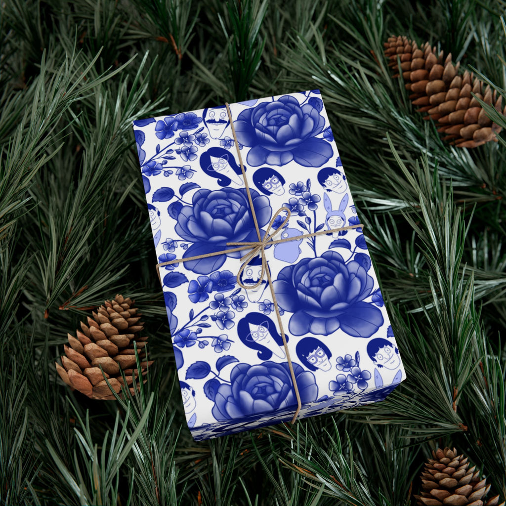 Belcher's Floral Fine China Wrapping Paper