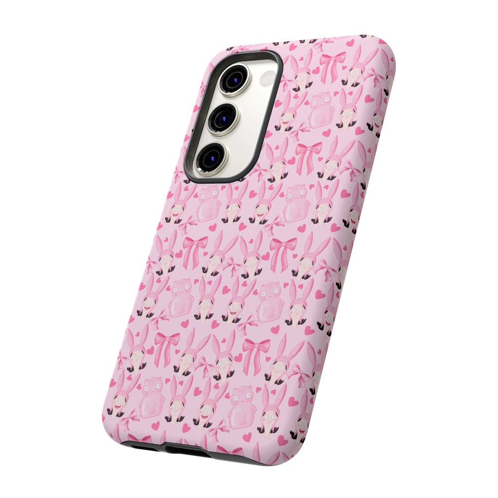 Bob's Burgers Inspired Coquette Louise Tough Case for iPhone, Google, and Samsung
