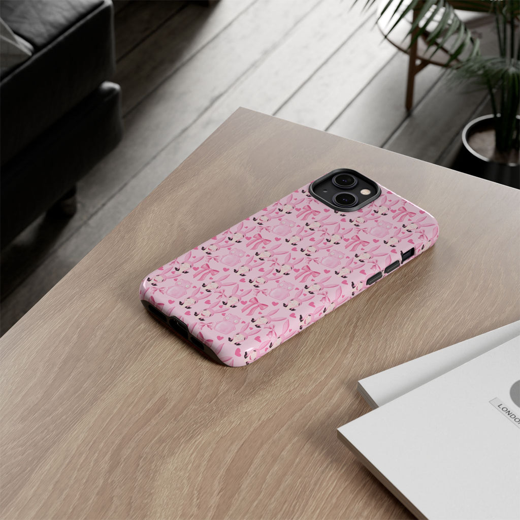 Bob's Burgers Inspired Coquette Louise Tough Case for iPhone, Google, and Samsung