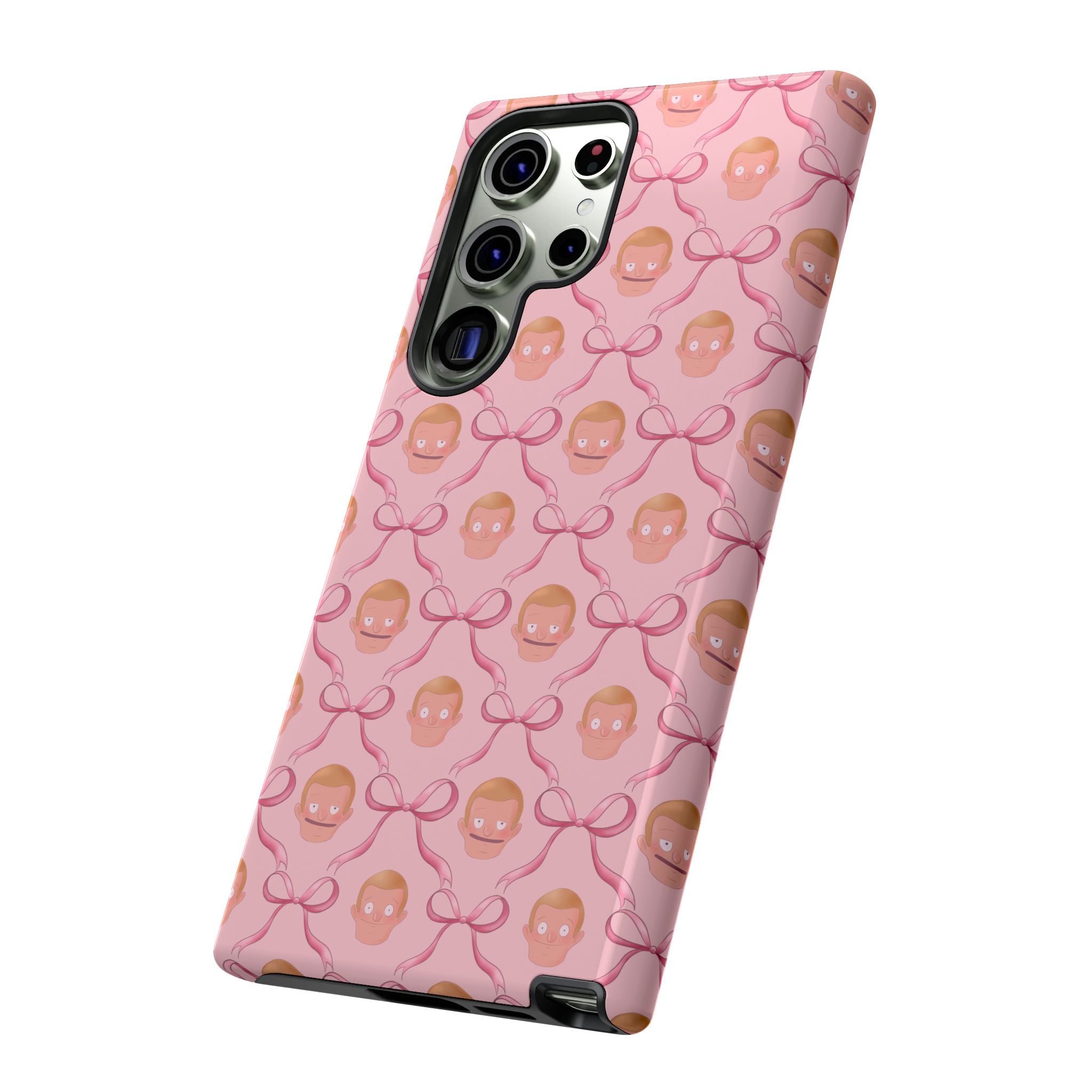 Bob's Burgers Inspired Regular Size Rudy Pink Coquette Tough Case for iPhone, Google, and Samsung