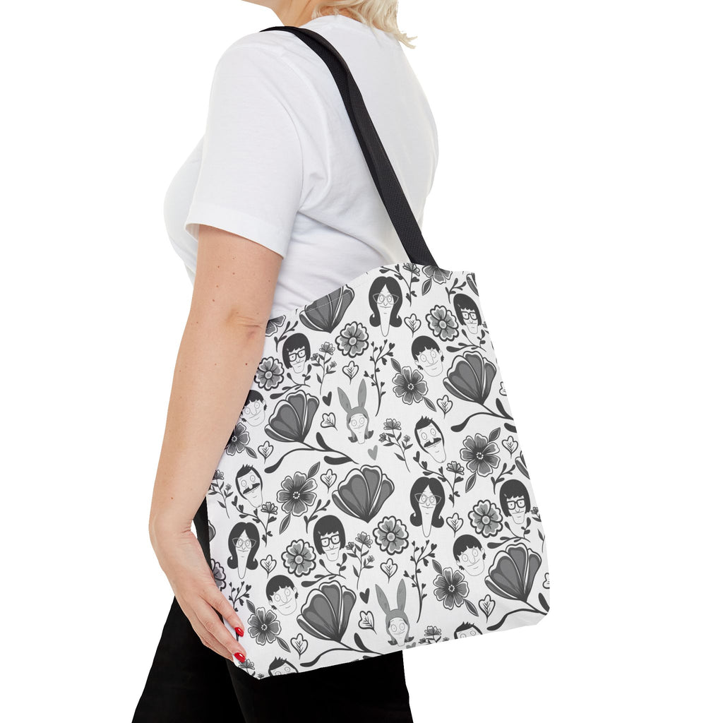 Grey Belcher's Fine China Tote Bag