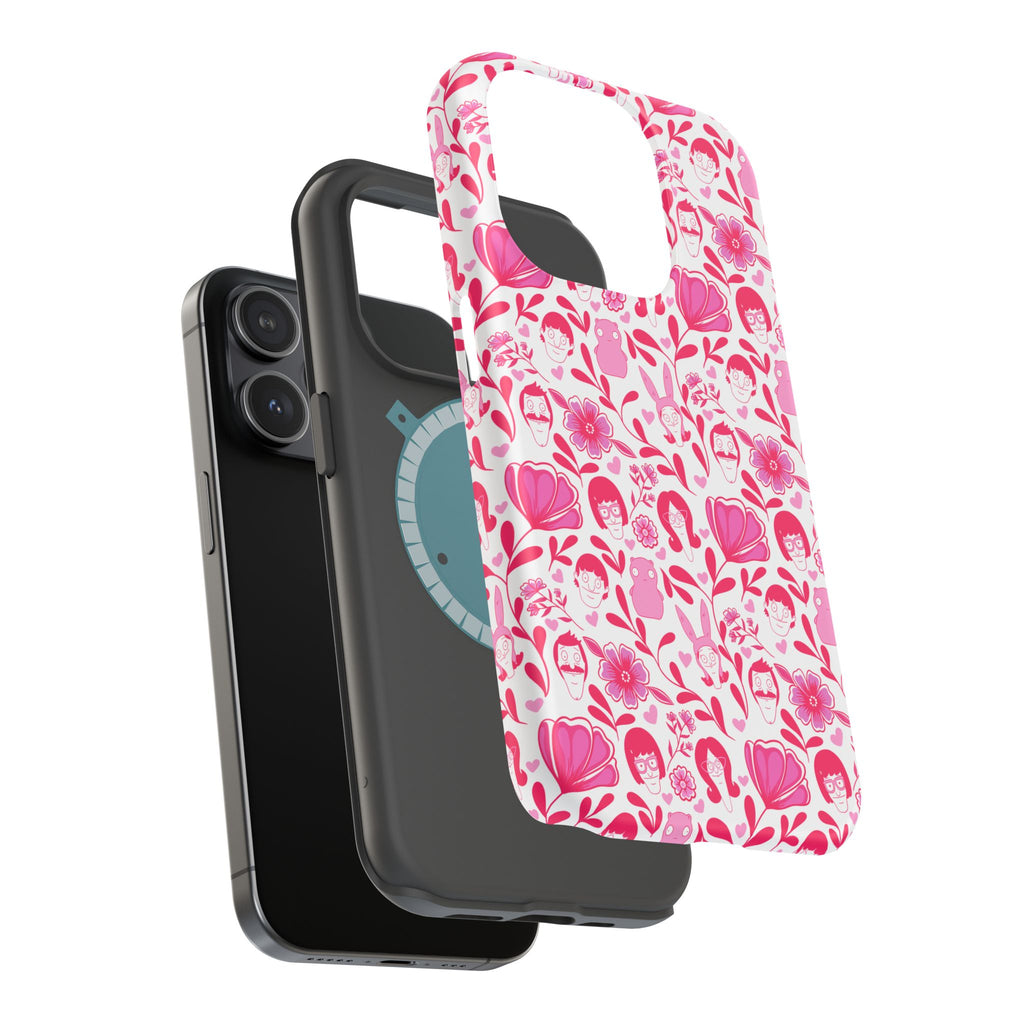 Belcher's Fine China iPhone Case V1 Pink – Magnetic Impact-Resistant