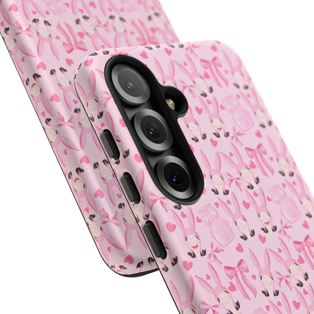Bob's Burgers Inspired Coquette Louise Tough Case for iPhone, Google, and Samsung