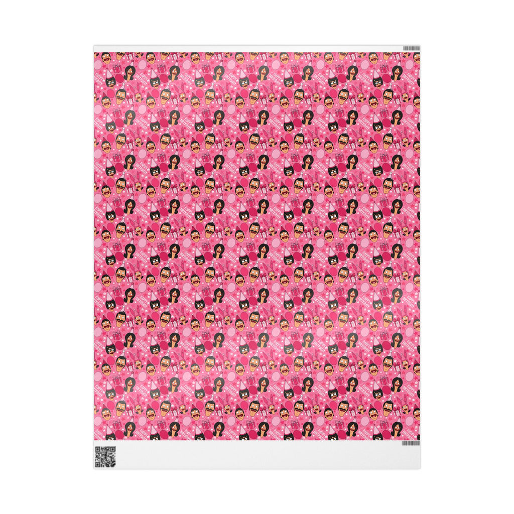 The Belcher's Birthday Gift Wrap-Pink Edition