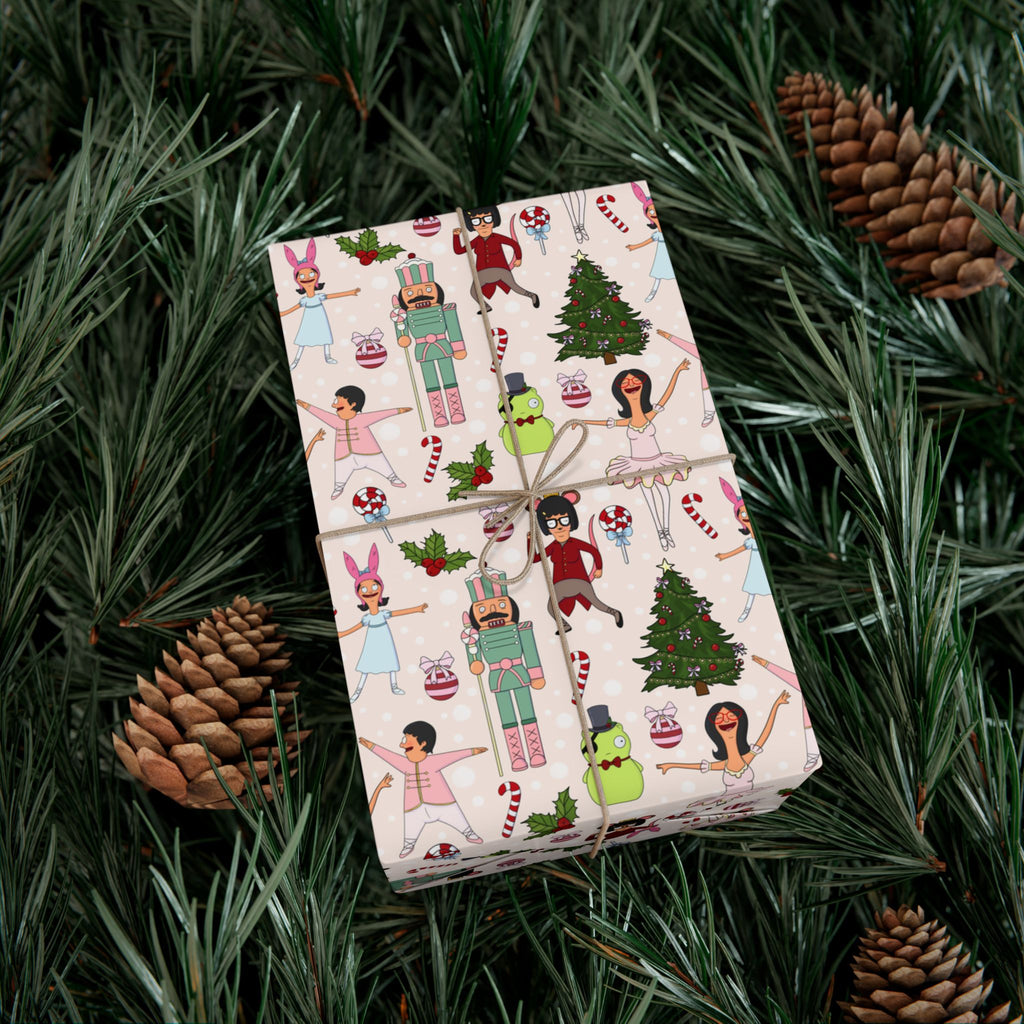 The Nutcracker Belchers Holiday Gift Wrap