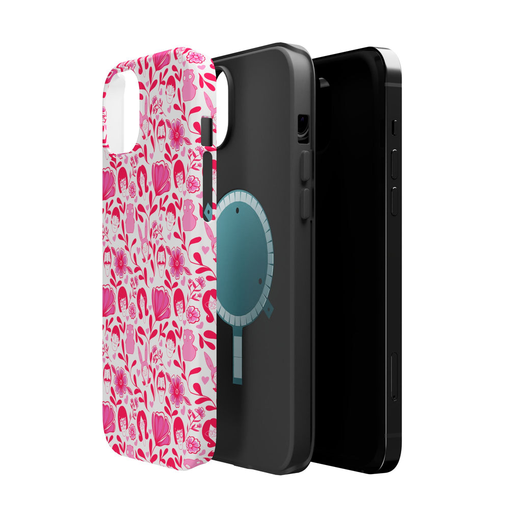 Belcher's Fine China iPhone Case V1 Pink – Magnetic Impact-Resistant