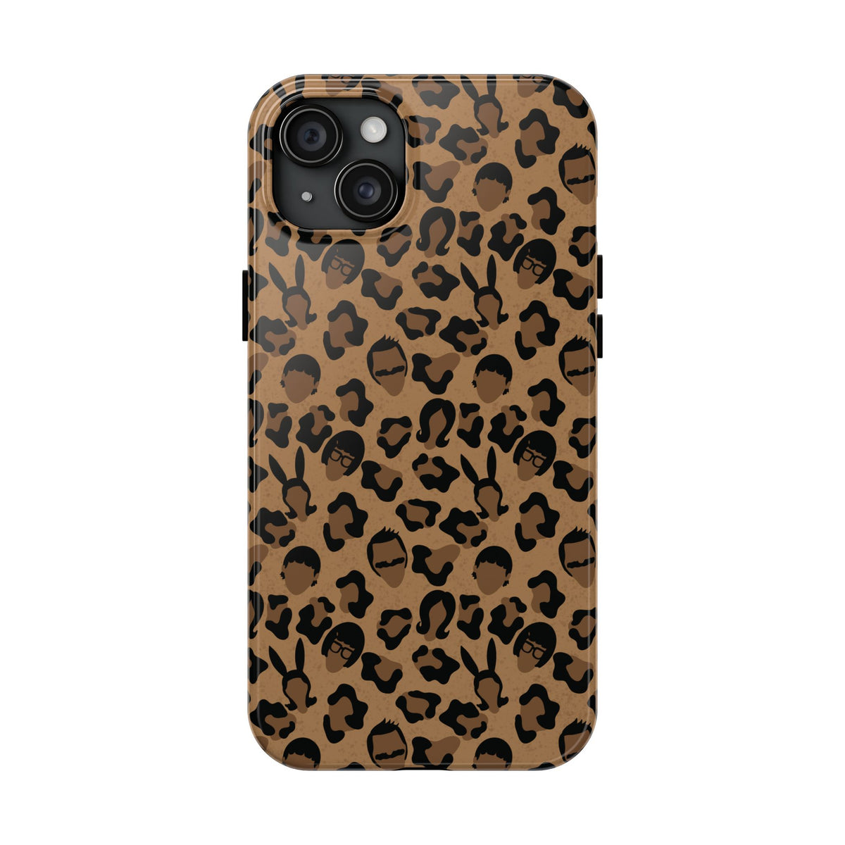 Leopard Print Belchers Phone Case (iPhone, Samsung) Not MagSafe!