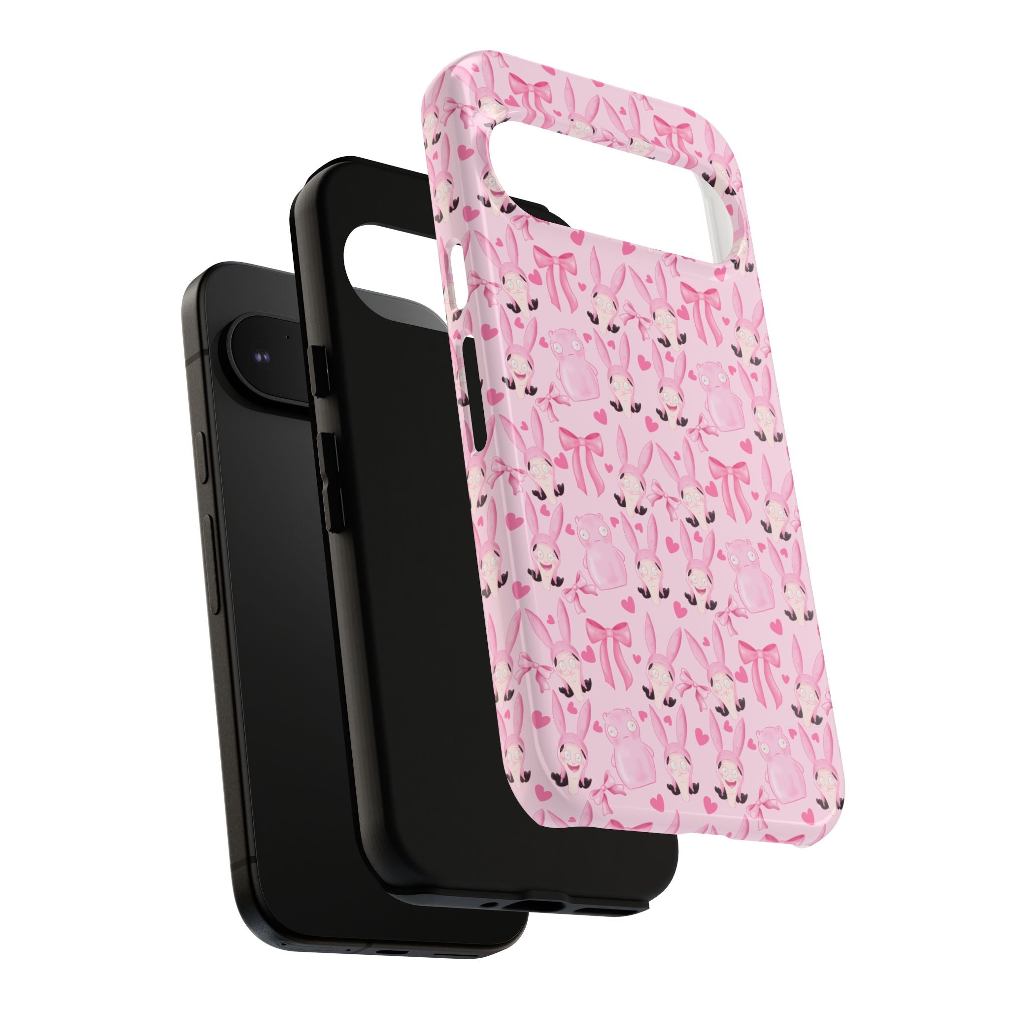 Bob's Burgers Inspired Coquette Louise Tough Case for iPhone, Google, and Samsung