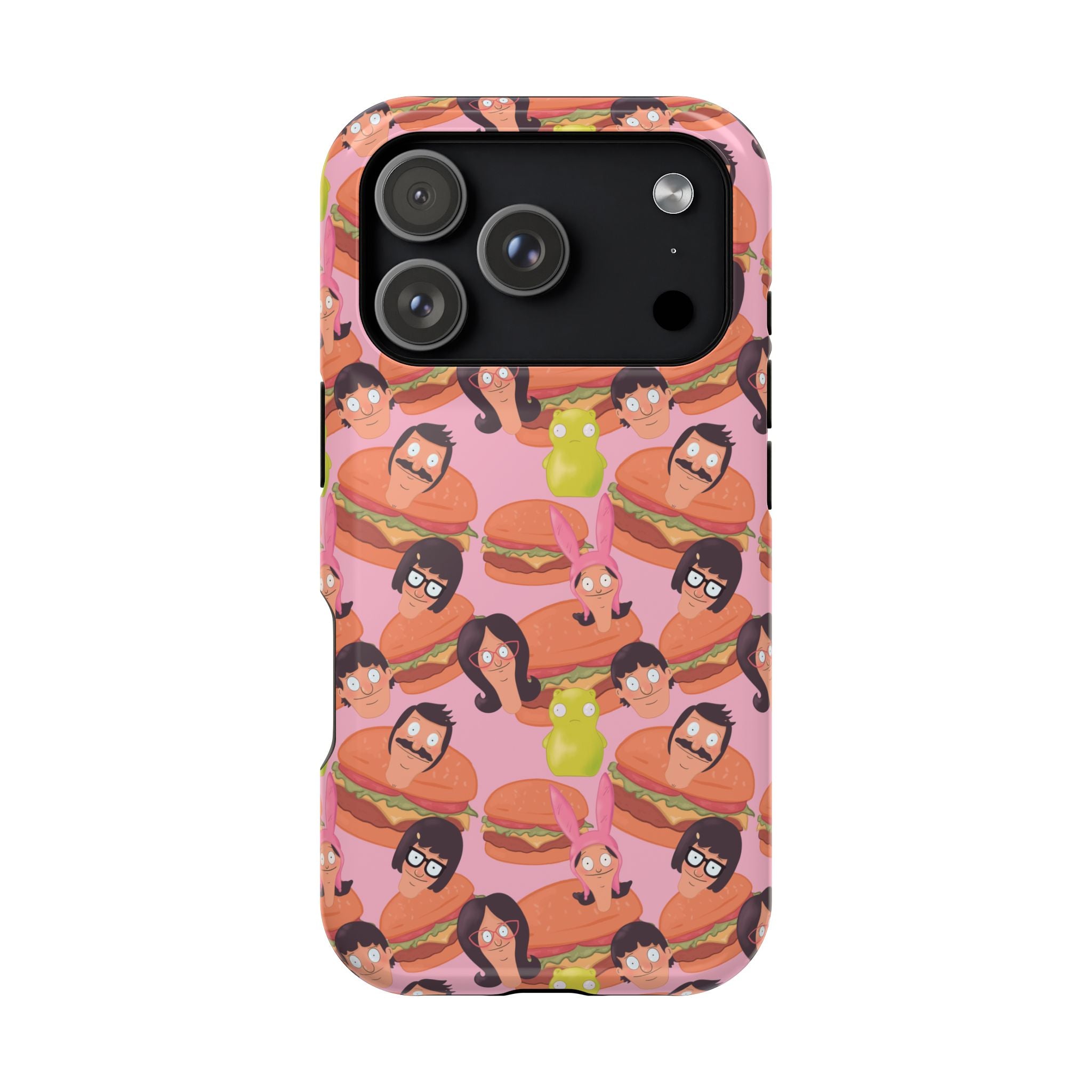 Belcher's Burger Time - Pink Magnetic Impact-Resistant iPhone Case