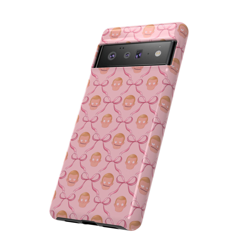 Bob's Burgers Inspired Regular Size Rudy Pink Coquette Tough Case for iPhone, Google, and Samsung