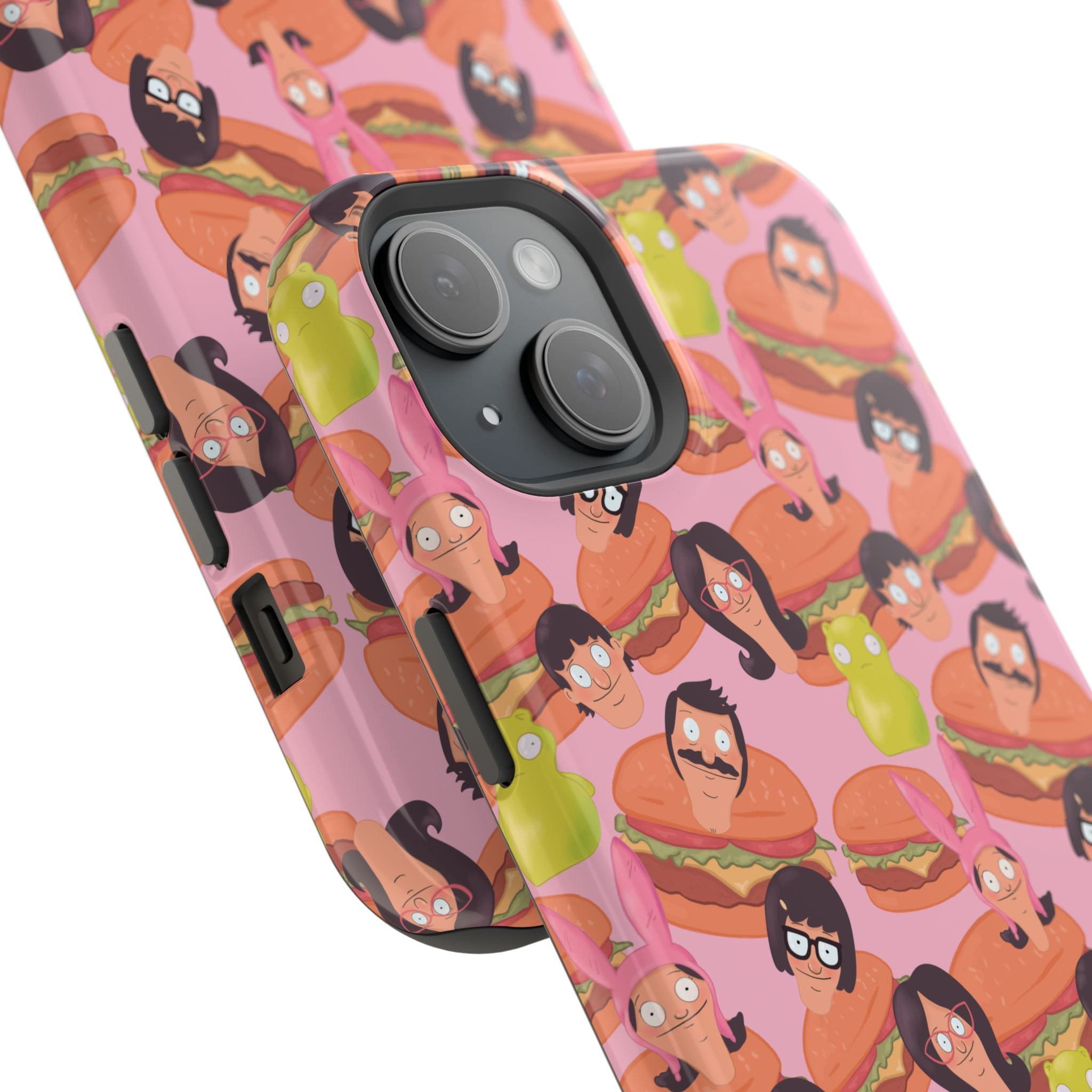 Belcher's Burger Time - Pink Magnetic Impact-Resistant iPhone Case