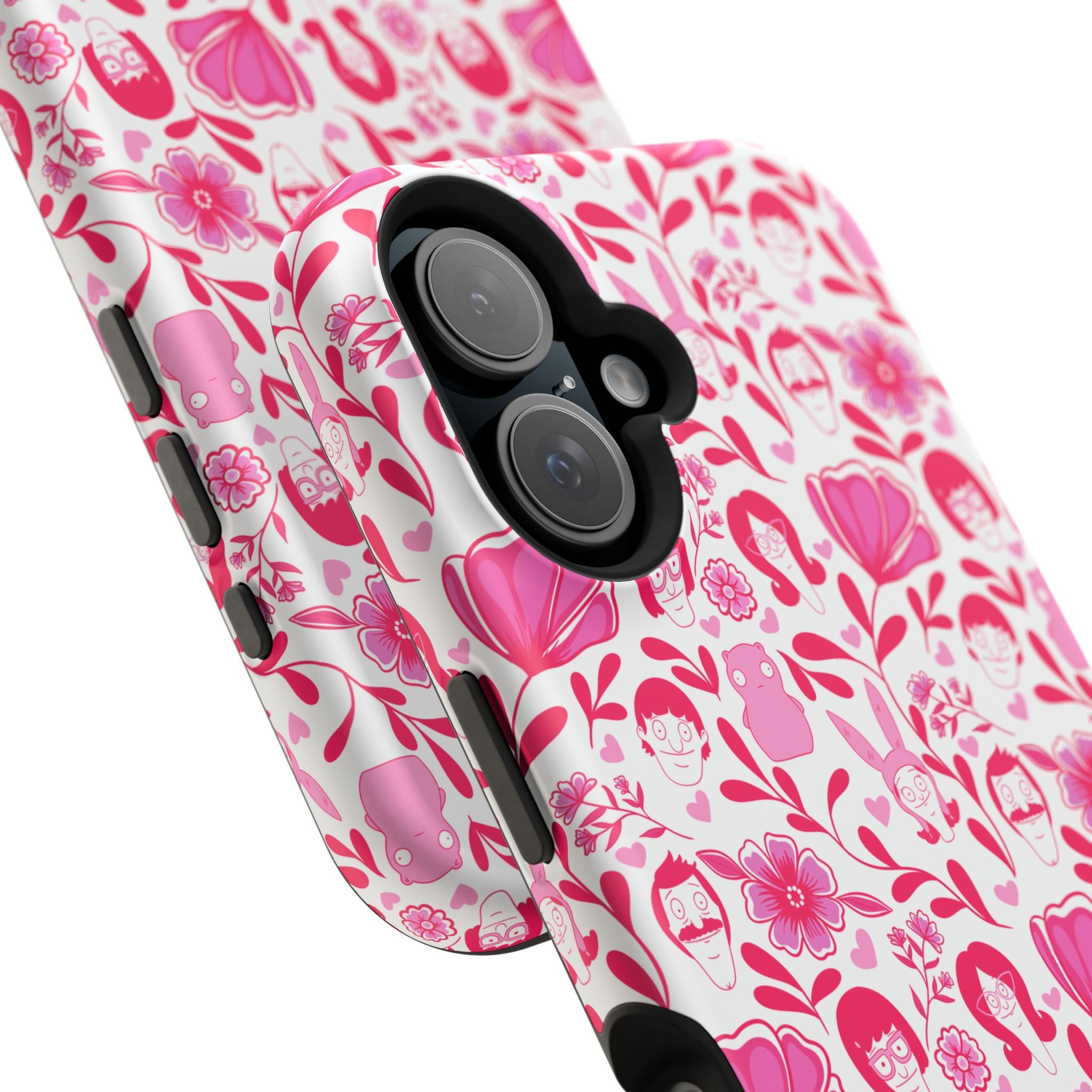 Belcher's Fine China iPhone Case V1 Pink – Magnetic Impact-Resistant
