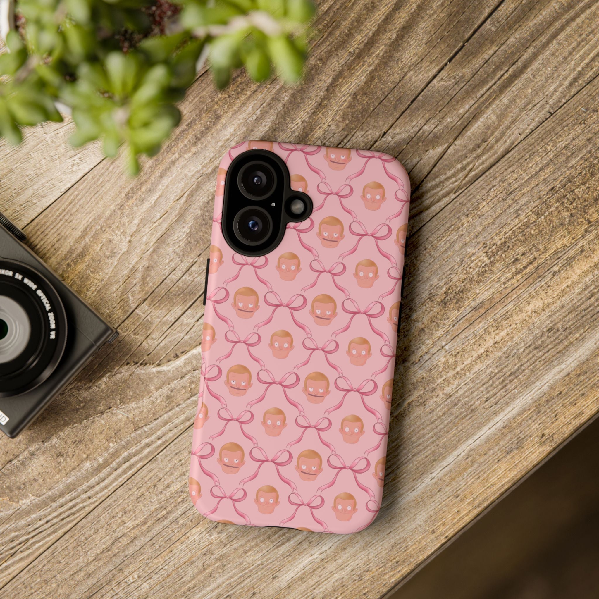 Bob's Burgers Inspired Regular Size Rudy Pink Coquette Tough Case for iPhone, Google, and Samsung