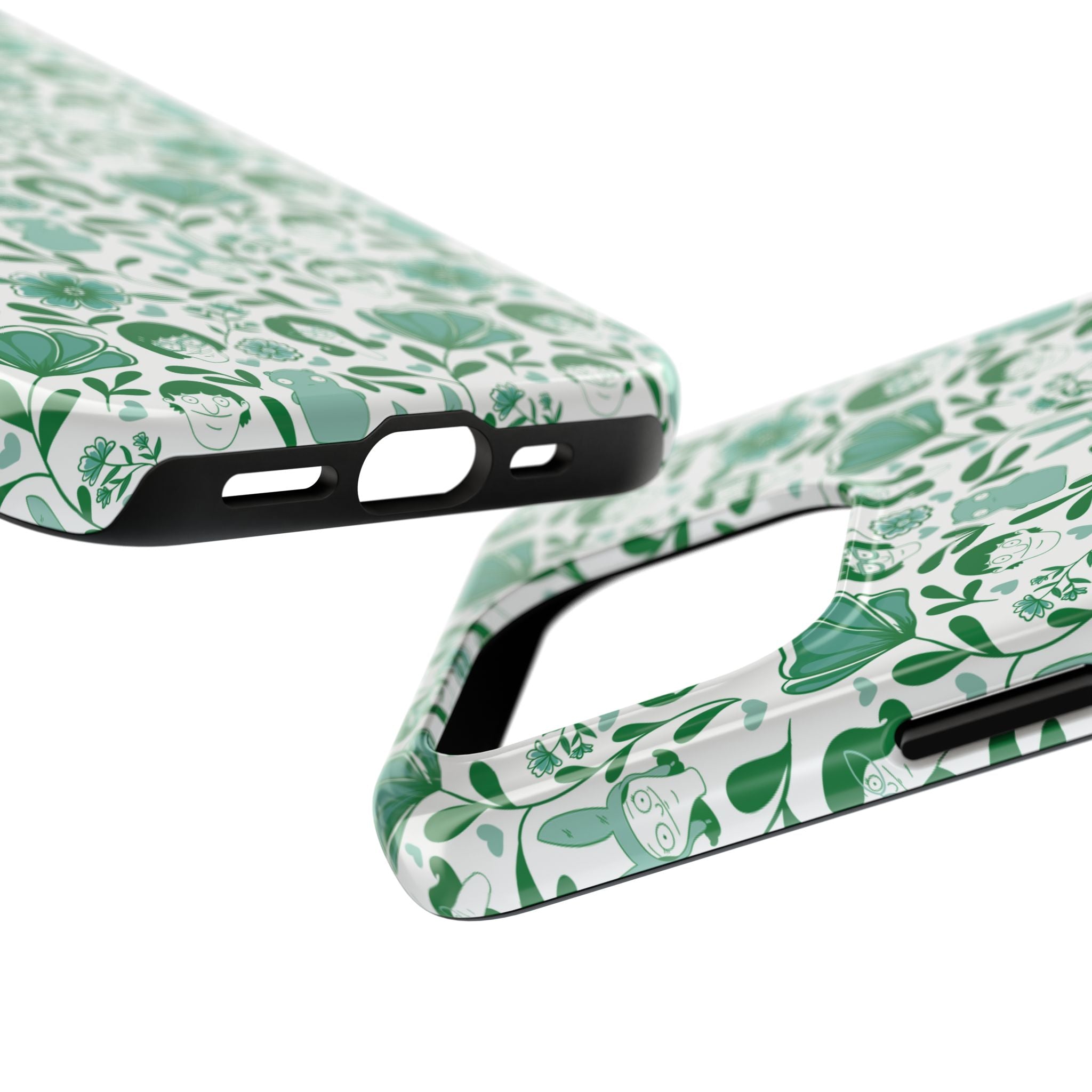 Belcher's Green Fine China Tough Phone Case (iPhone, Samsung) Not MagSafe!