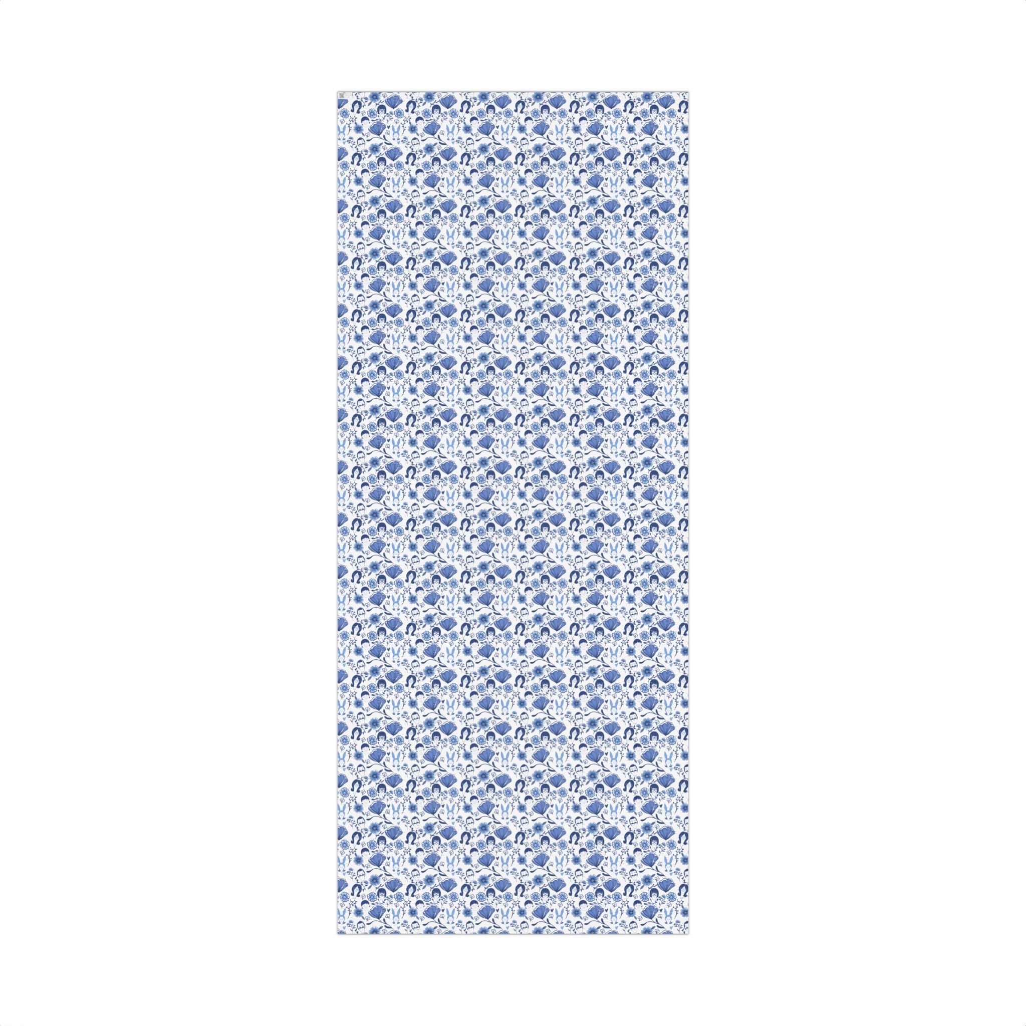 Bob's Burgers Inspired Fine China Floral Gift Wrap