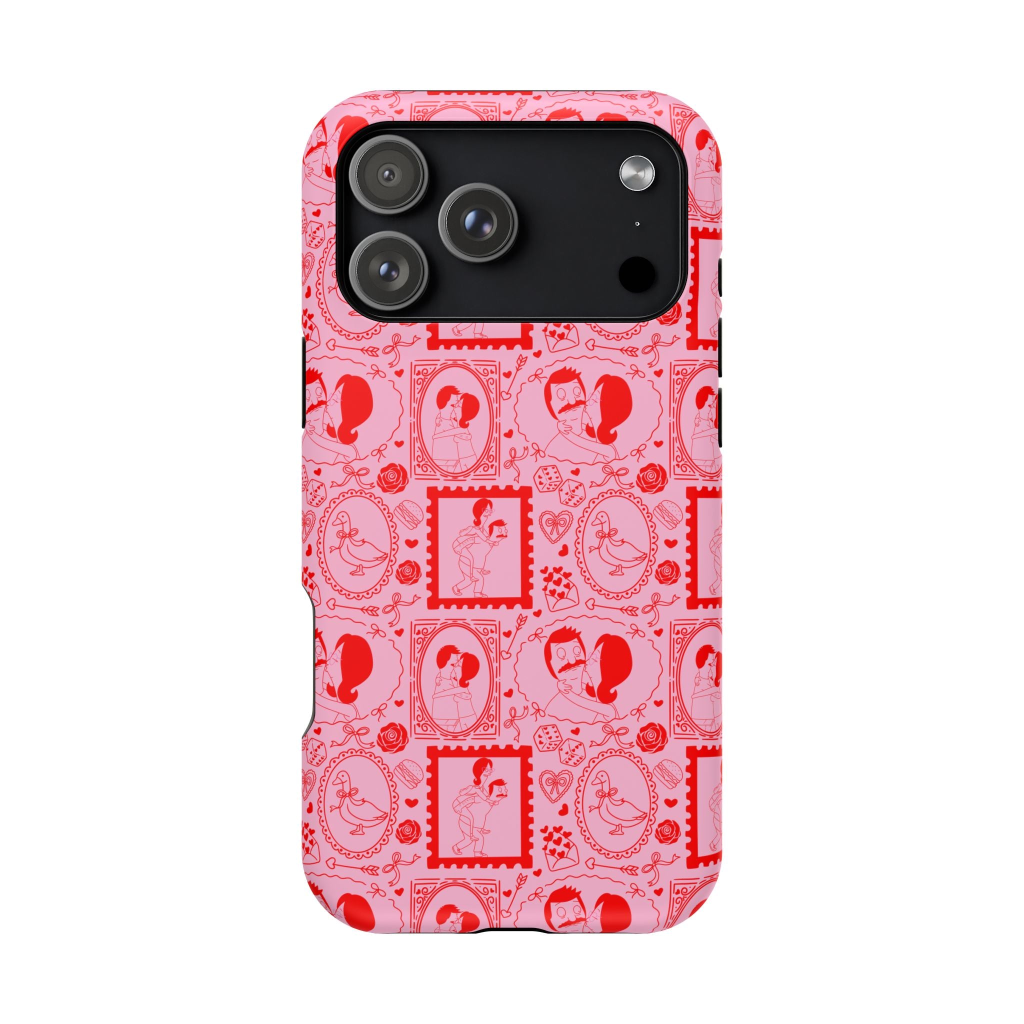 Linda & Bob Valentine's iPhone Case – Magnetic Impact-Resistant PINK