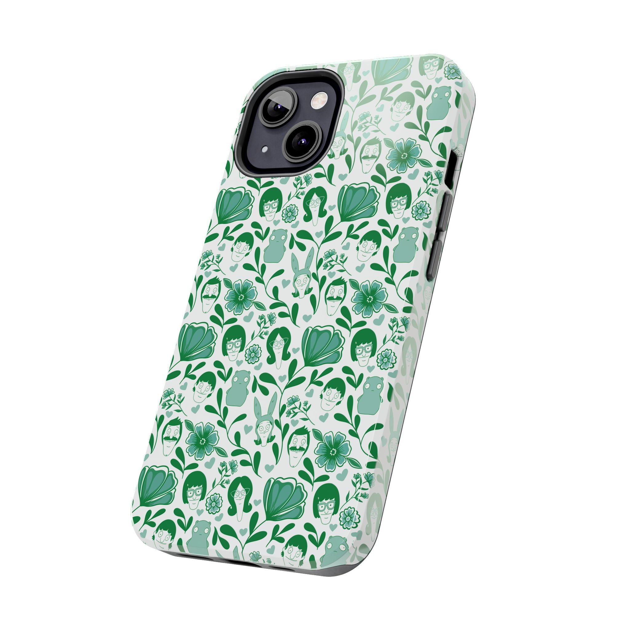 Belcher's Green Fine China Tough Phone Case (iPhone, Samsung) Not MagSafe!