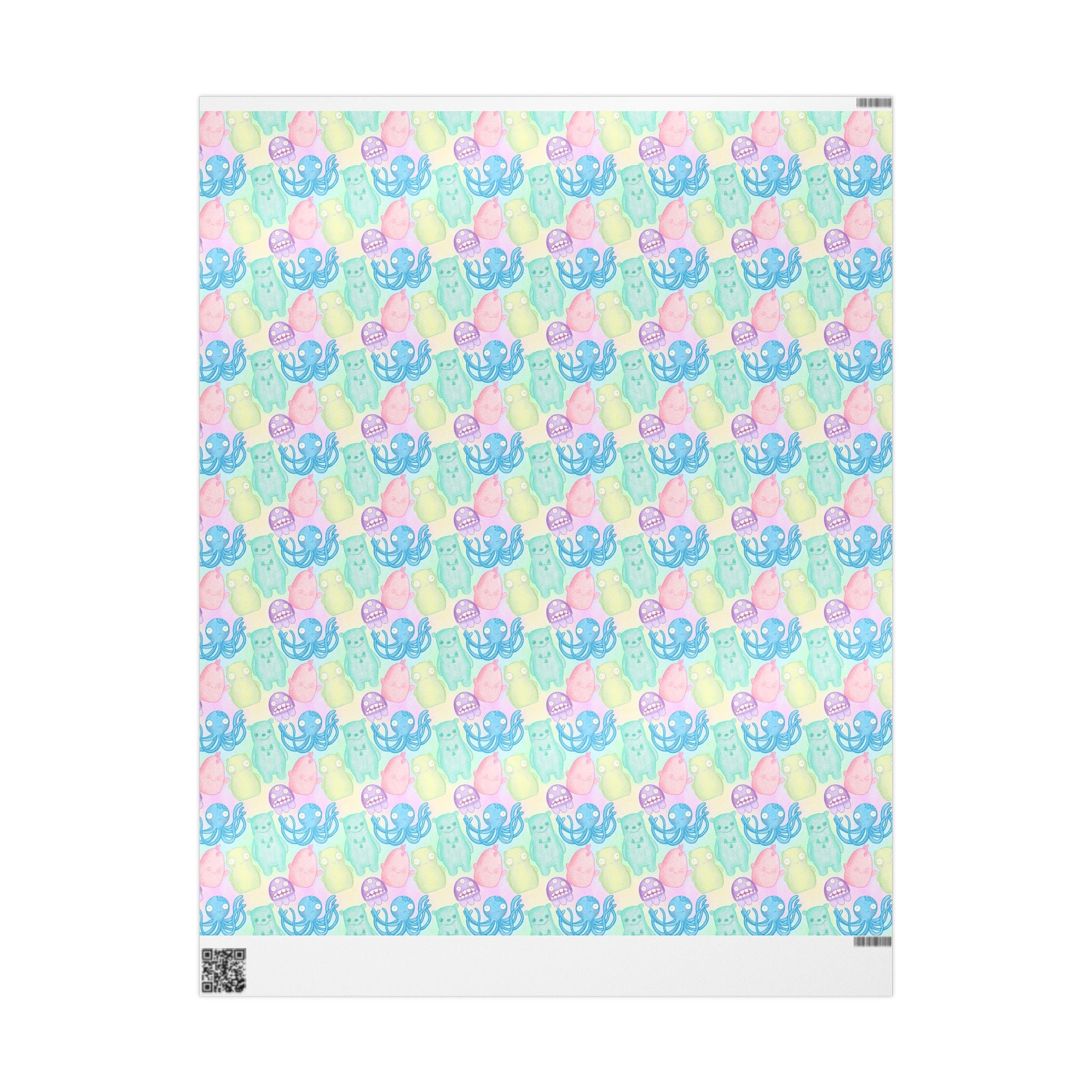 Kuchi Kopi and Friends Gift Wrap