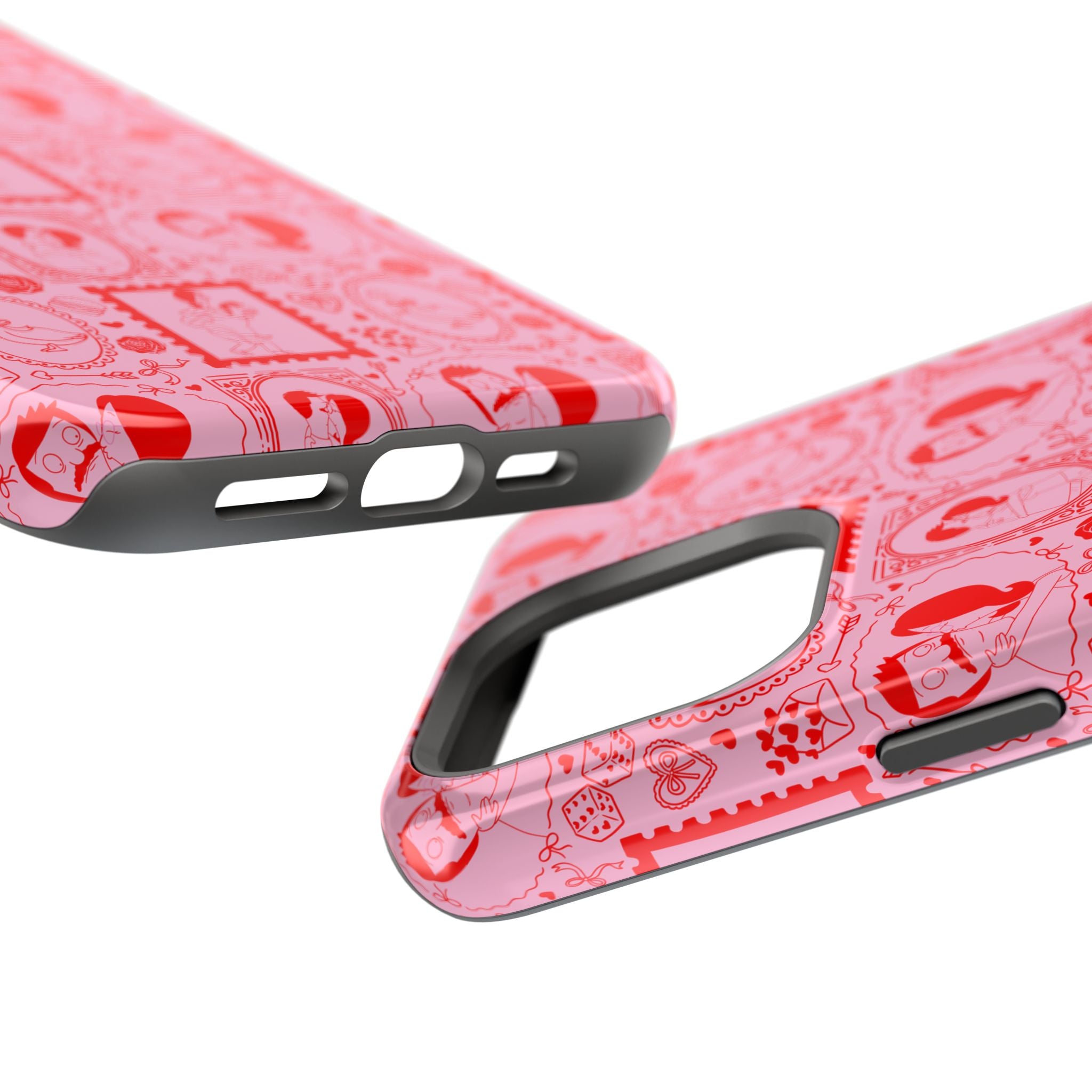 Linda & Bob Valentine's iPhone Case – Magnetic Impact-Resistant PINK
